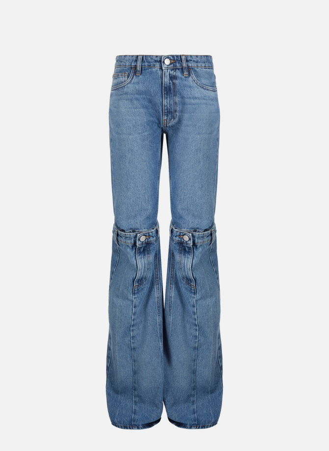 Flared jeans with open knees  COPERNI