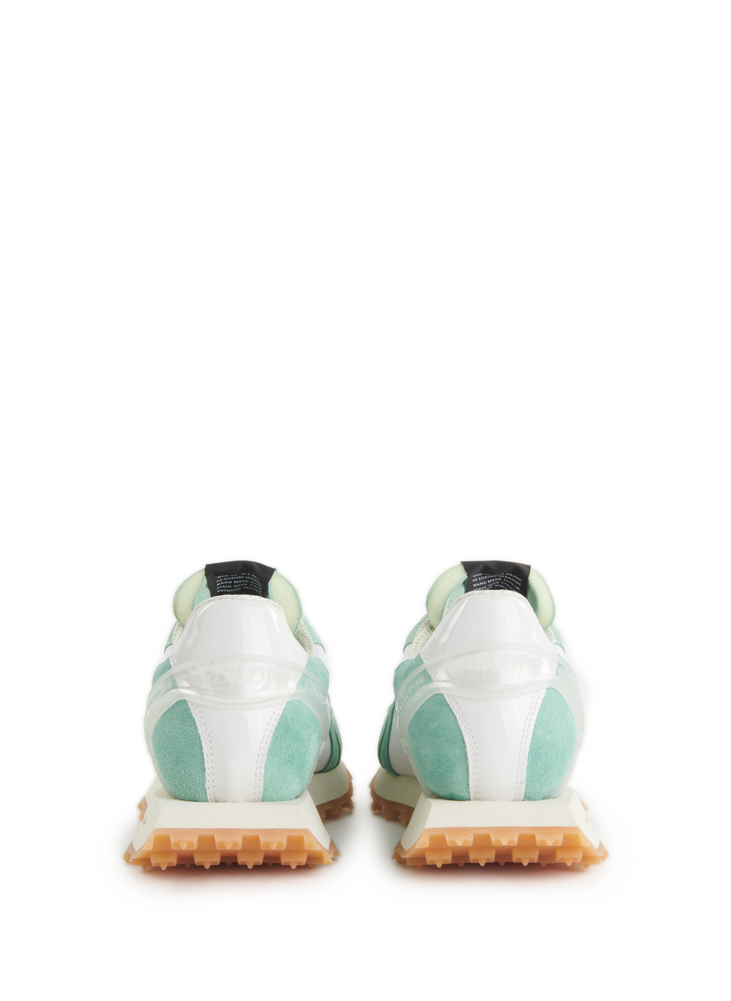 Fresh leather sneakers  RUN OF Multicolour