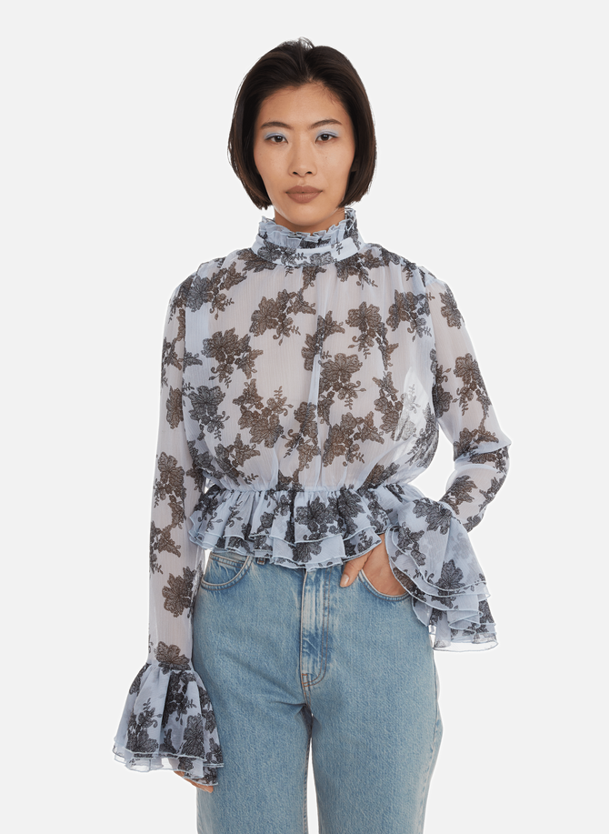 ROTATE patterned blouse