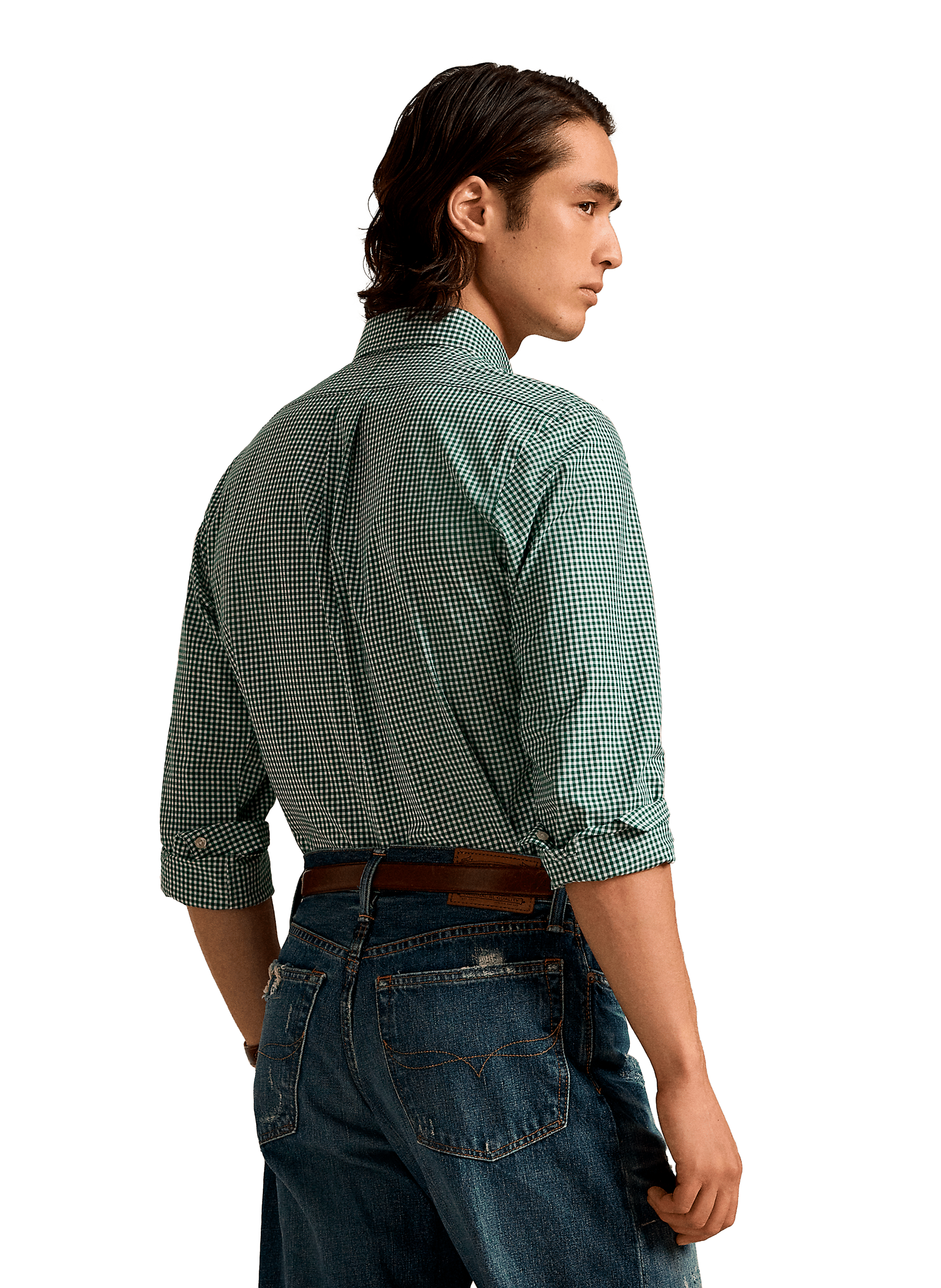 Check cotton Shirt POLO RALPH LAUREN Green
