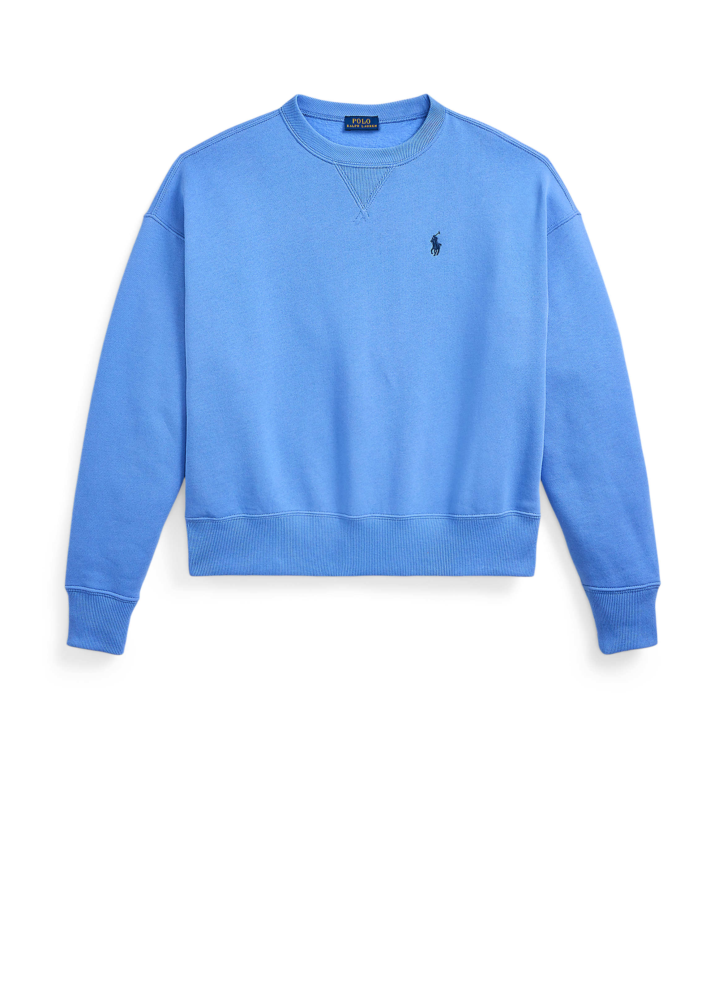 Sweatshirt en coton mélangé POLO RALPH LAUREN Bleu