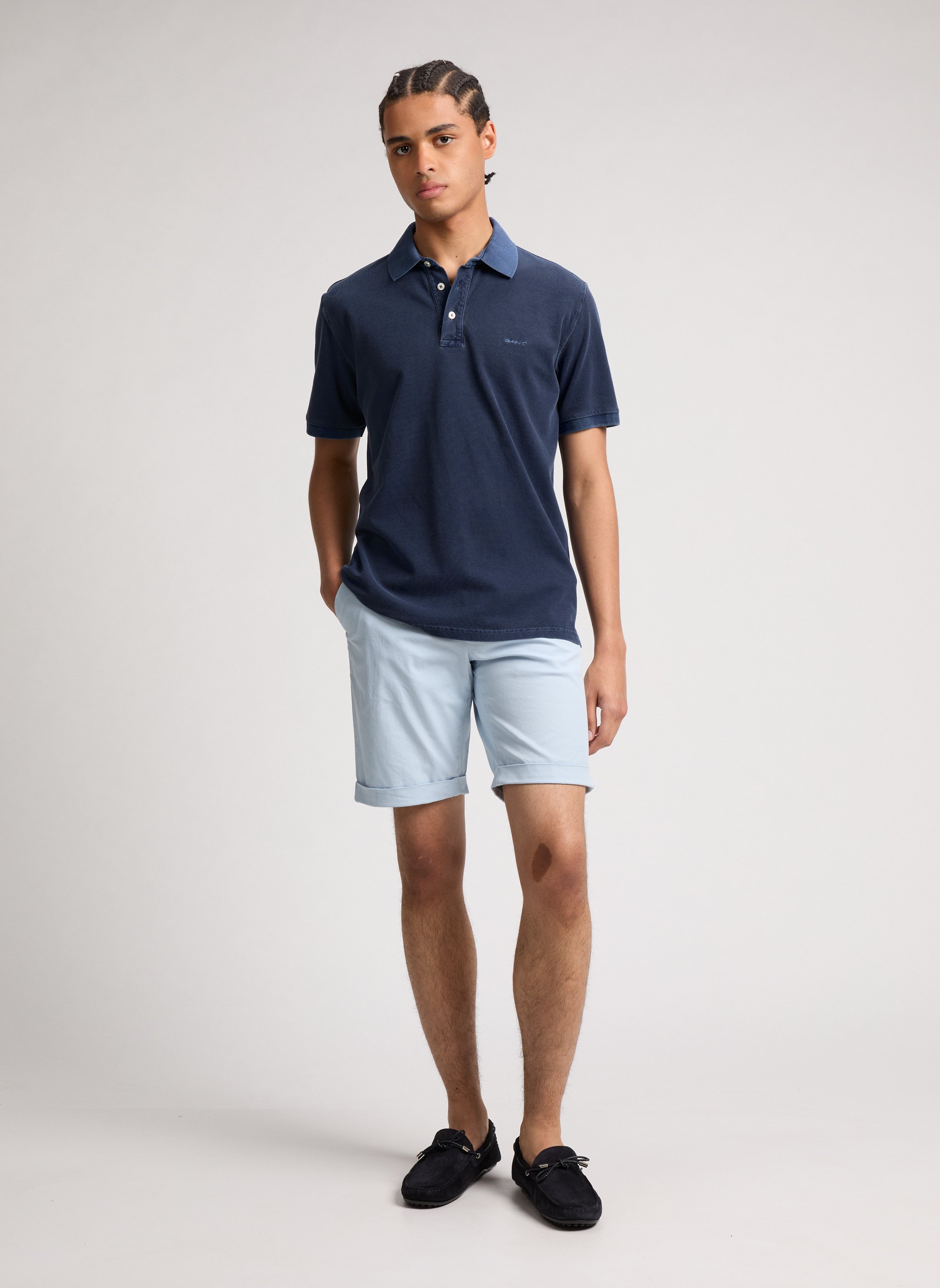  Cotton polo shirt  GANT Blue