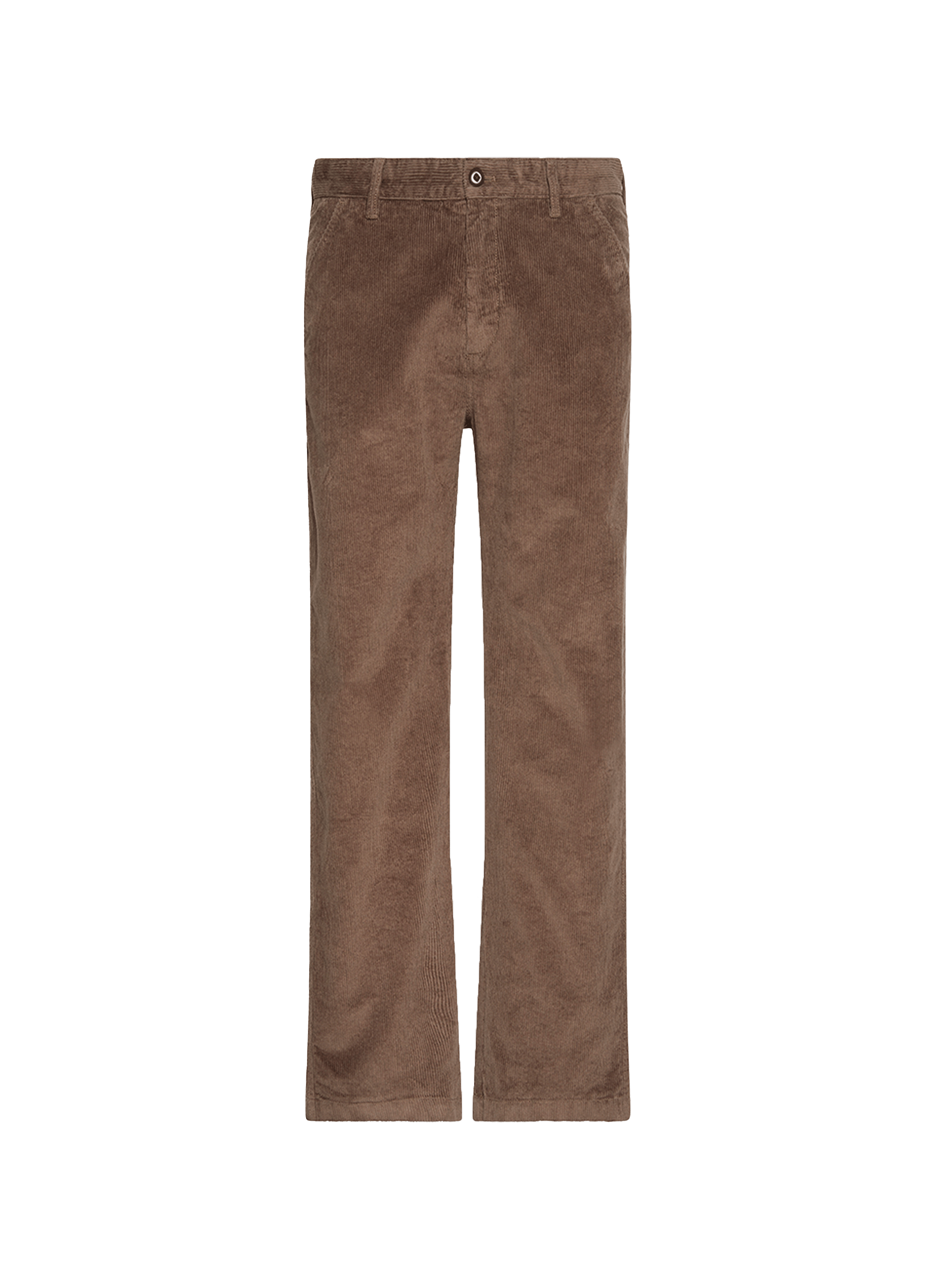 CALVIN KLEIN Cotton Trousers Brown