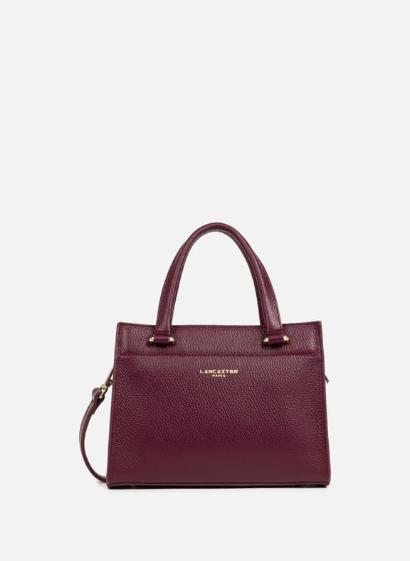 Petit sac à main - foulonné double Rouge by LANCASTER LANCASTER Petit sac à main - foulonné double Rouge