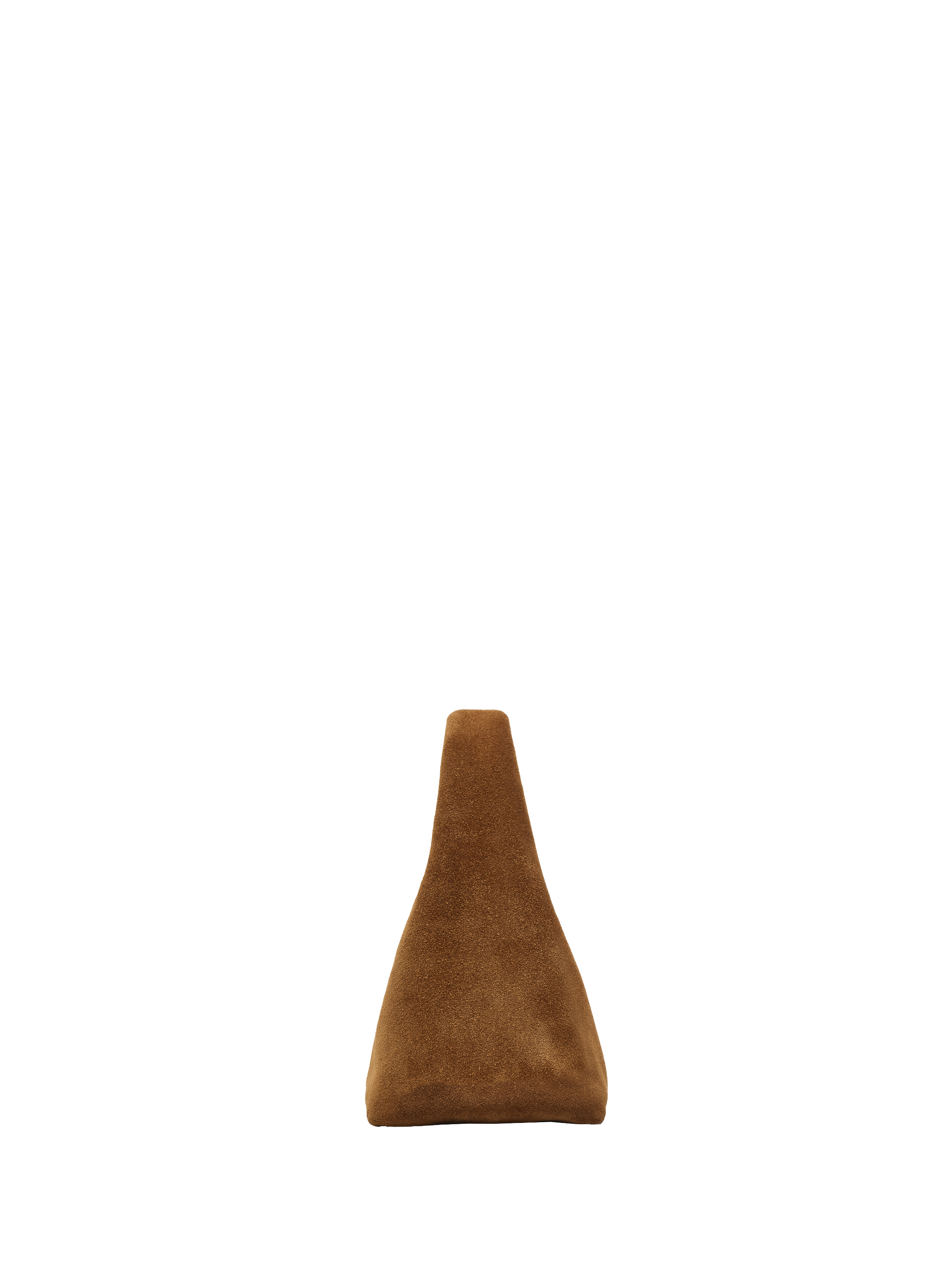 The Mini Sack Suede Leather Handbag MARC JACOBS Brown