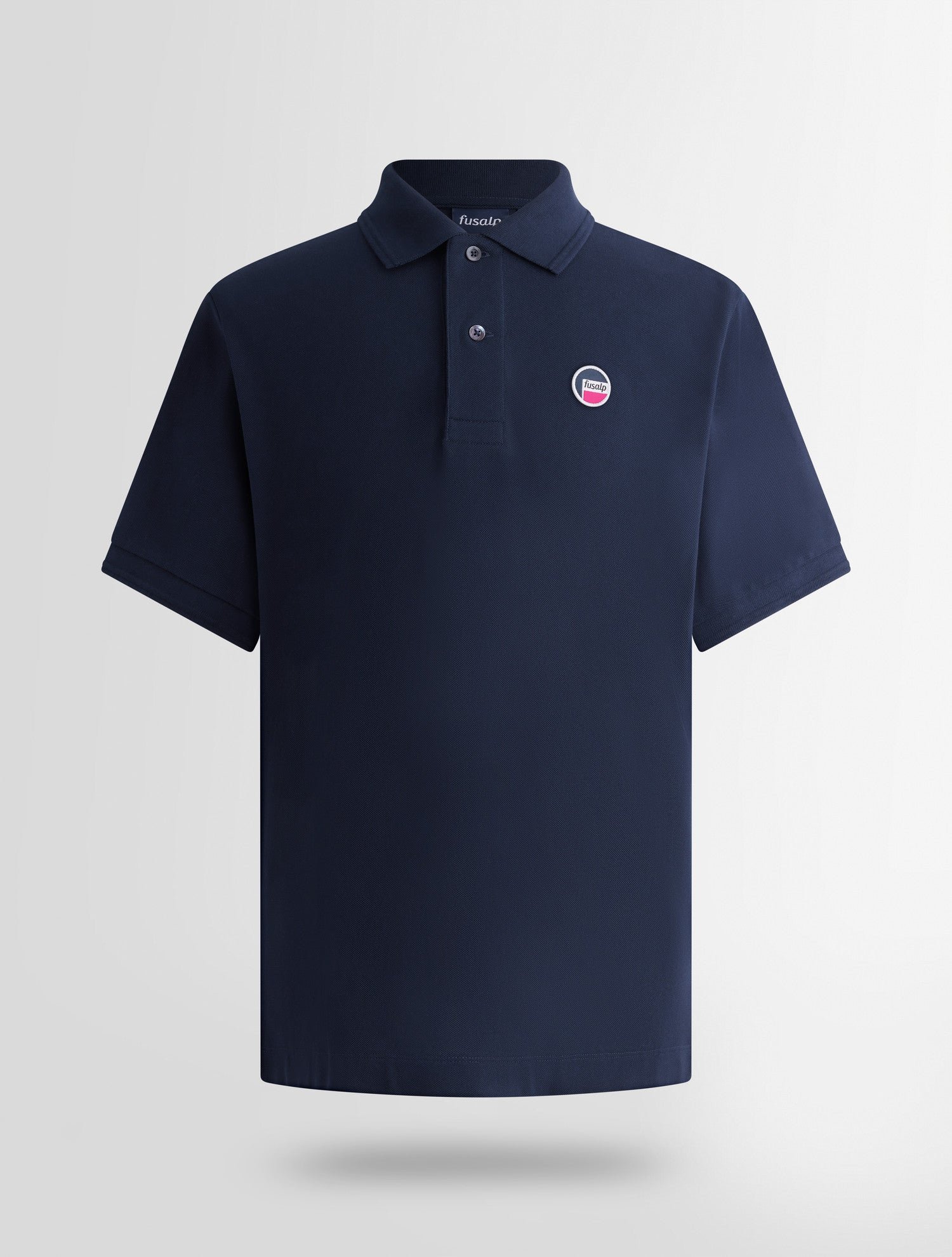 Polo manches courtes gerlo col polo coupe regular FUSALP Bleu