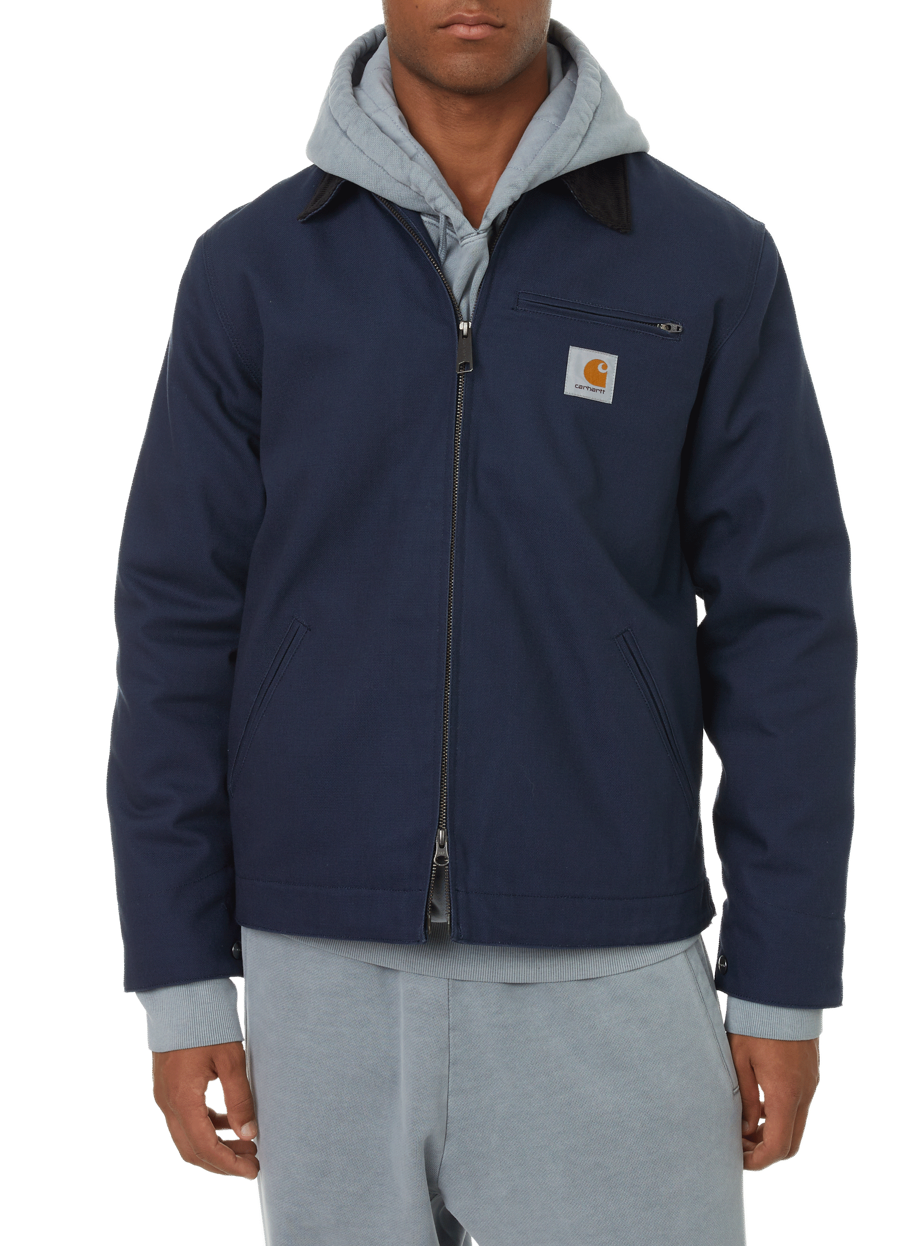 CARHARTT WIP Cotton jacket Blue