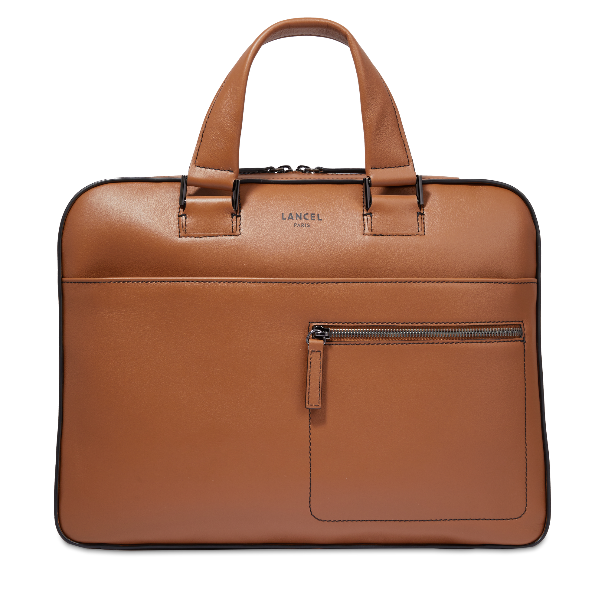 Porte-documents 14" max de lancel en cuir LANCEL Marron