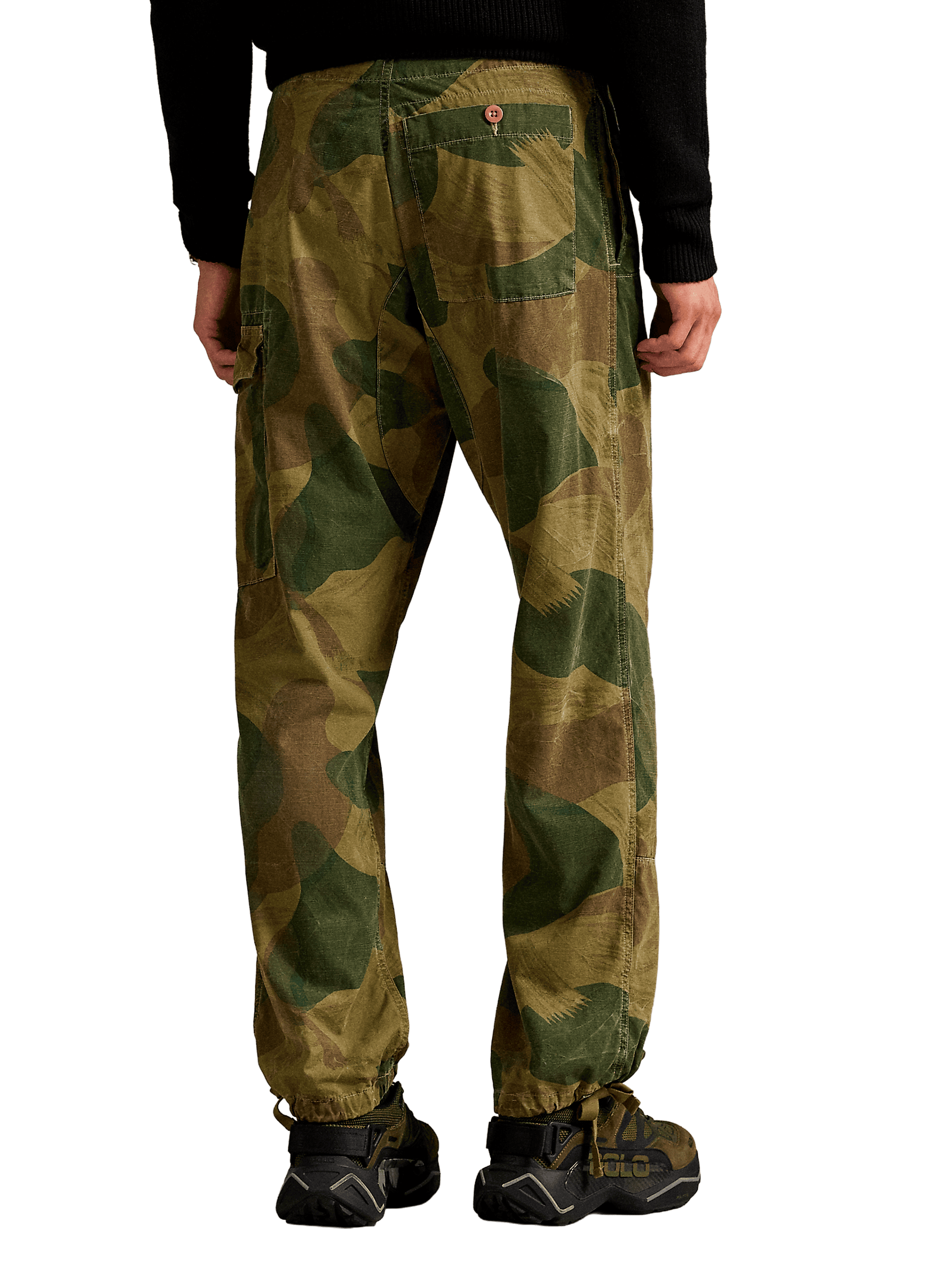 Printed cotton Trousers POLO RALPH LAUREN Green