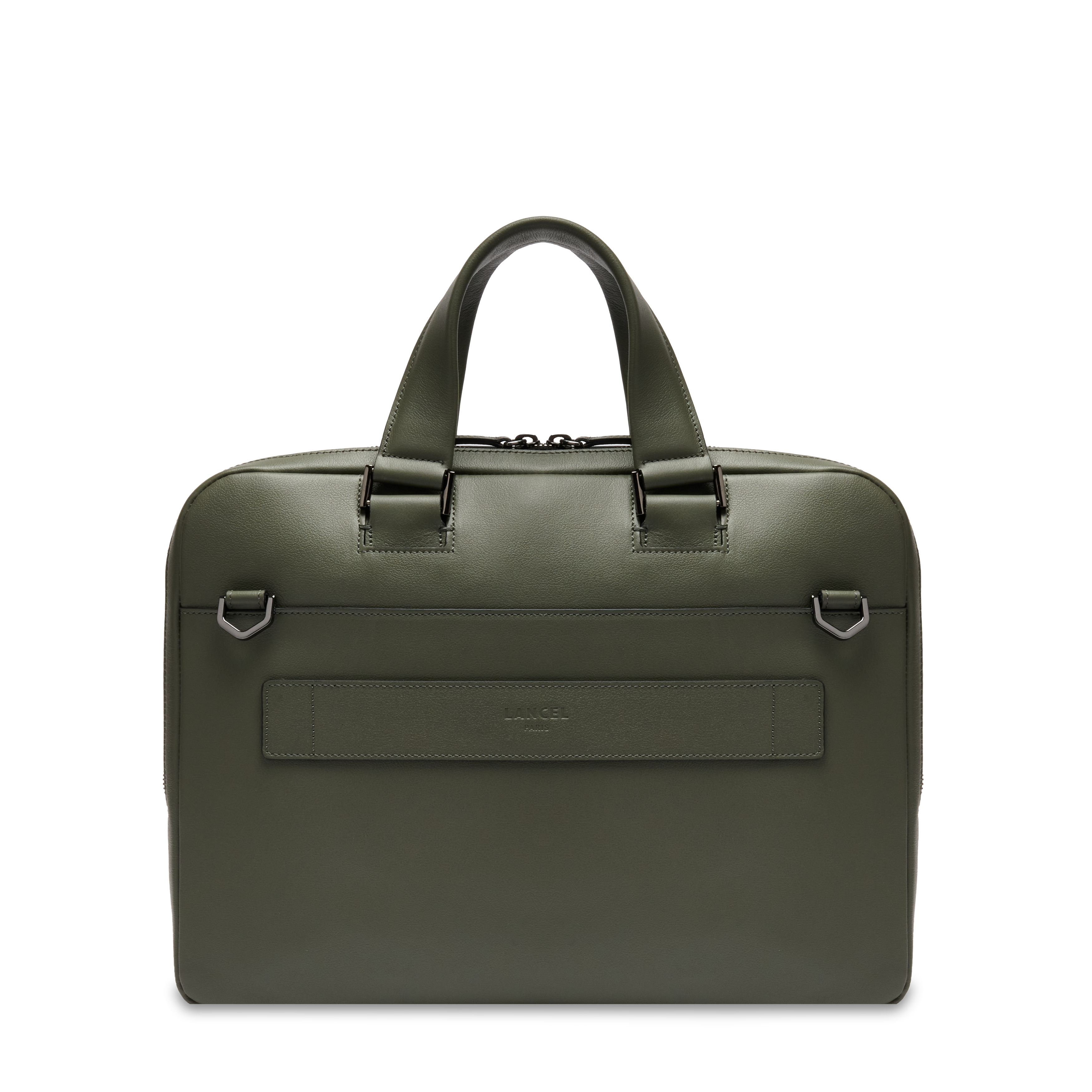 Porte-documents 14" max de lancel en cuir LANCEL Gris