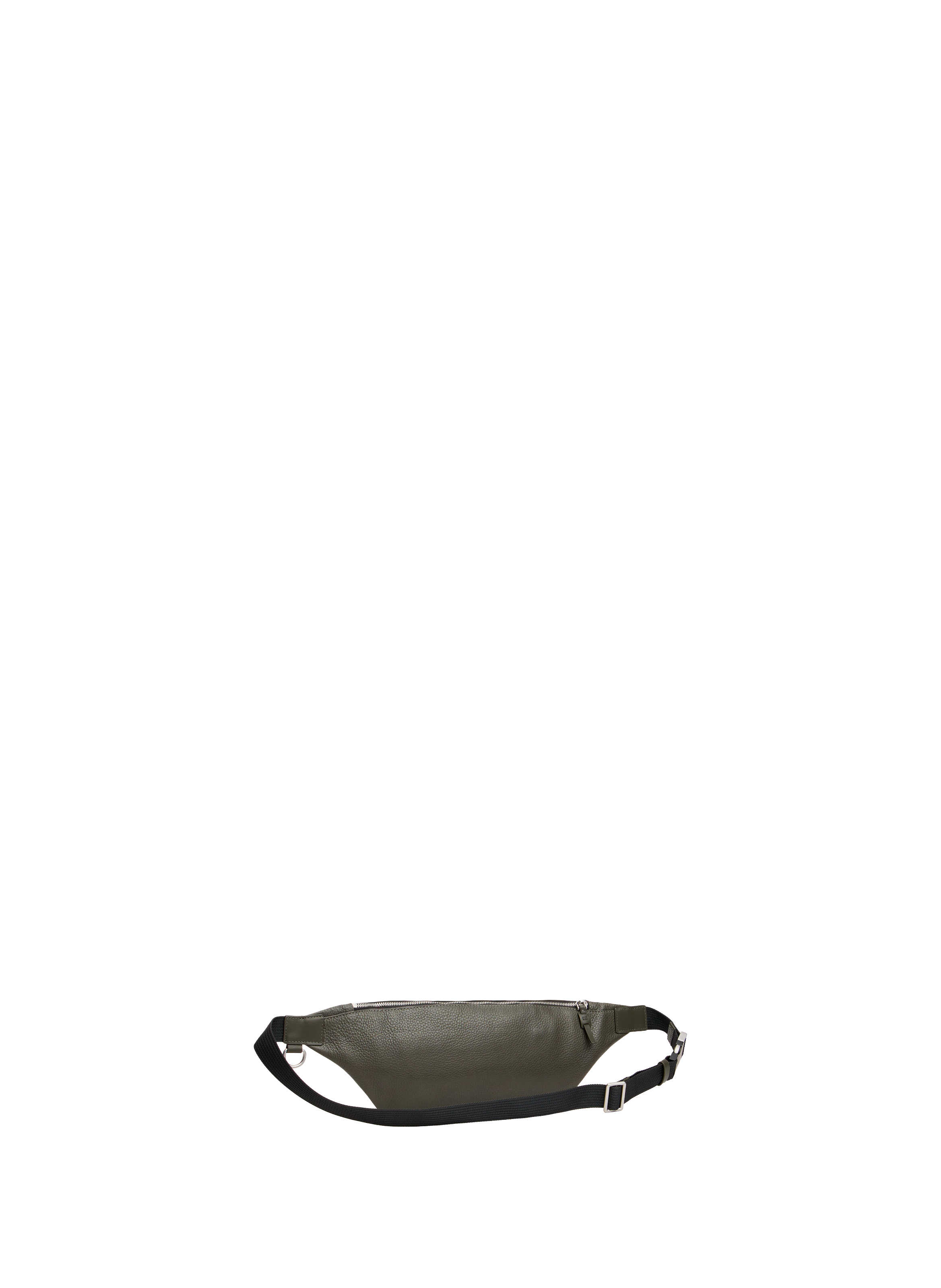 Leather belt bag TOMMY HILFIGER Khaki