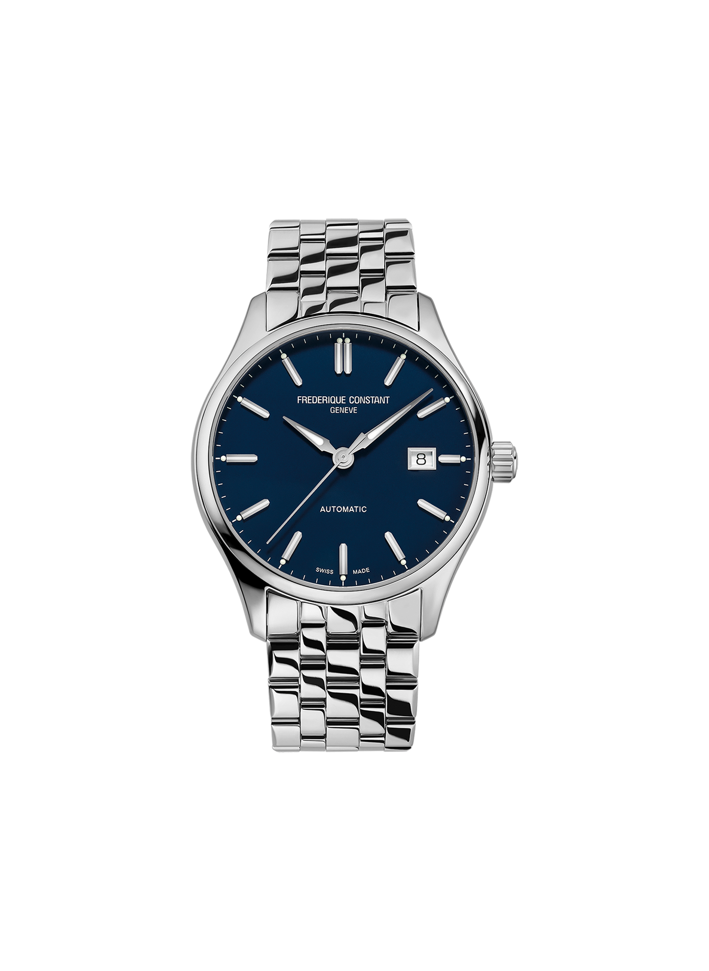 Montre automatique en acier FREDERIQUE CONSTANT Noir