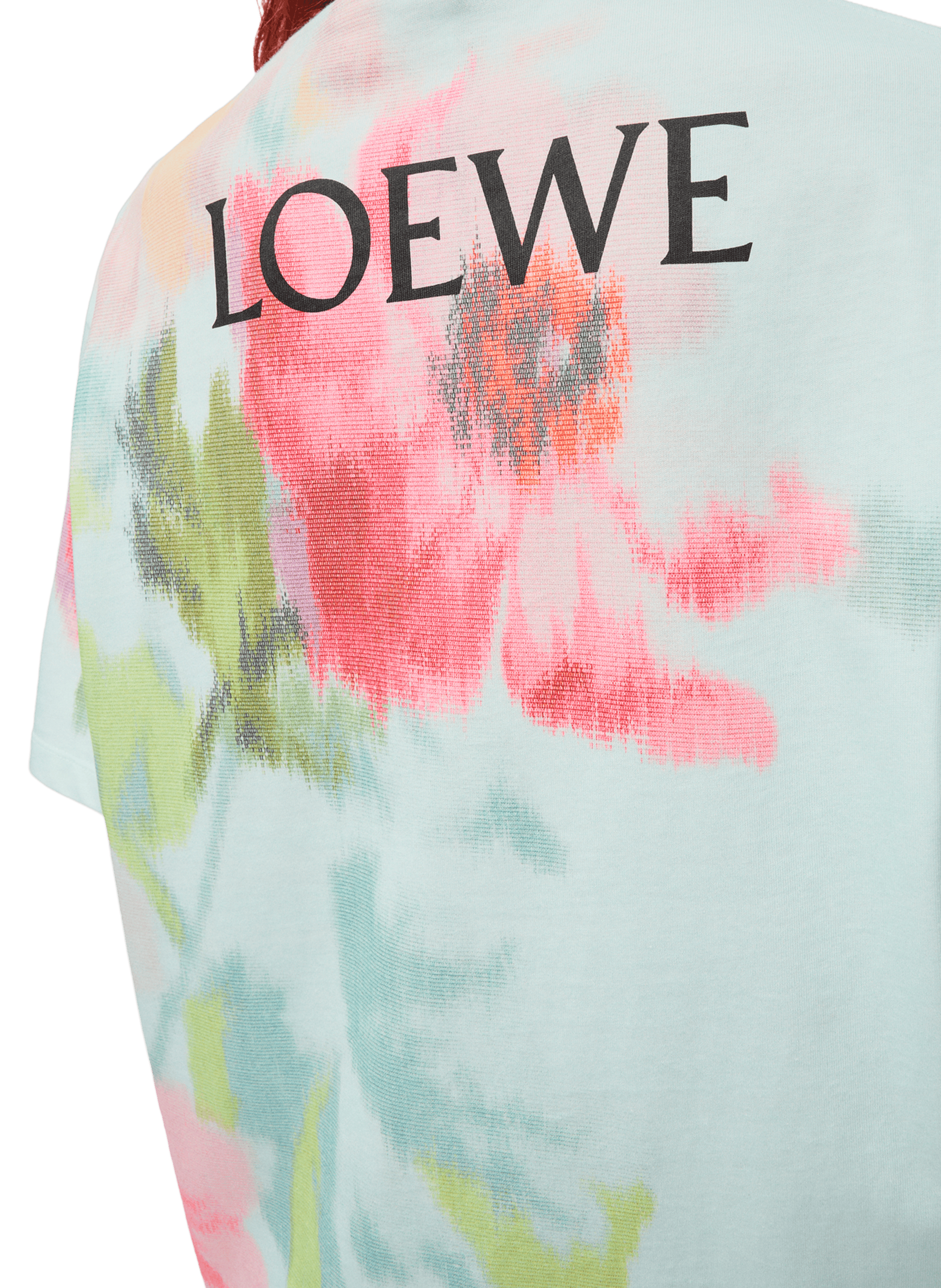 Large printed cotton T-shirt LOEWE Multicolour