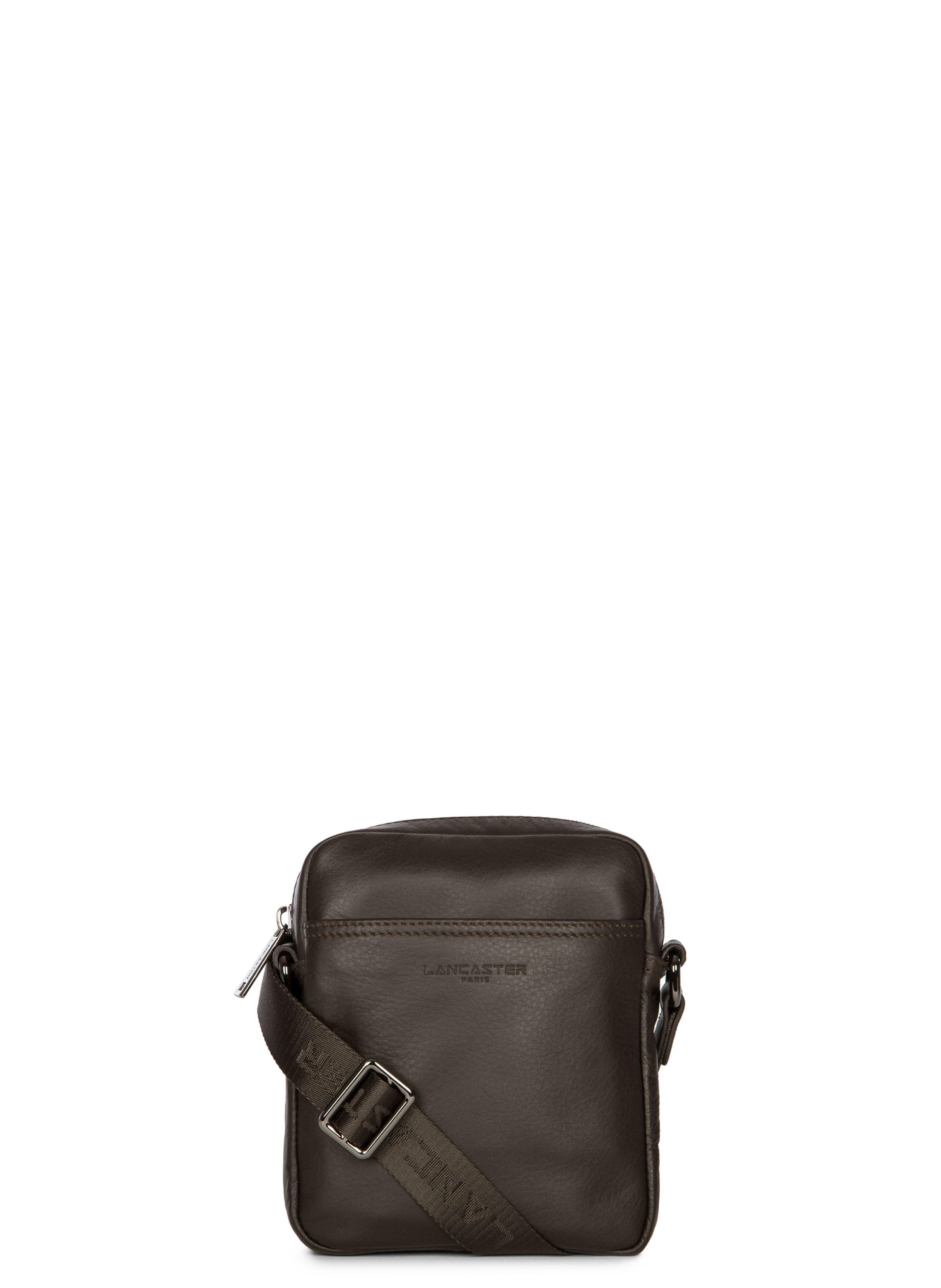 LANCASTER Mini crossbody bag - Soft Vintage Homme Brown
