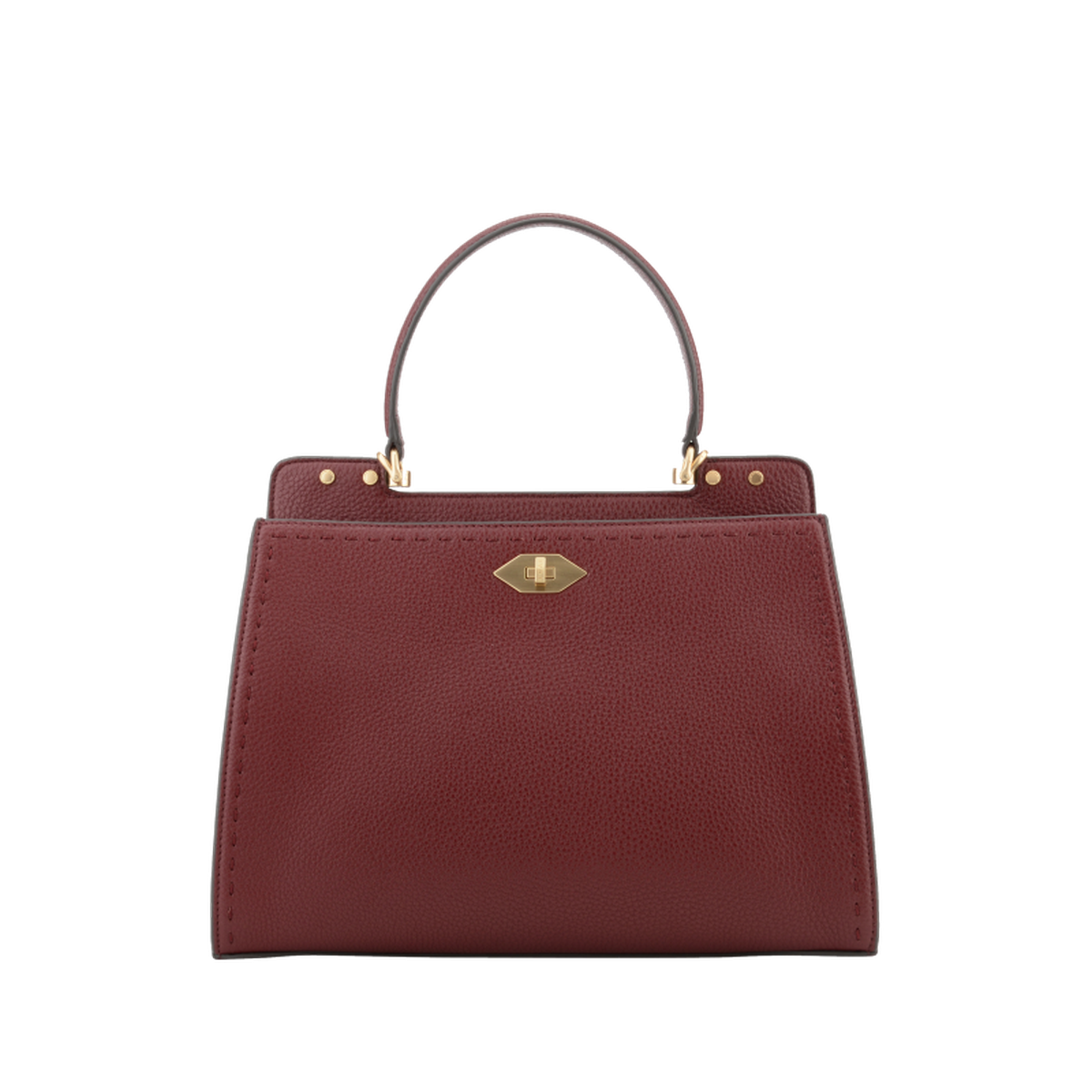 Trianon - sac à main POURCHET Rouge