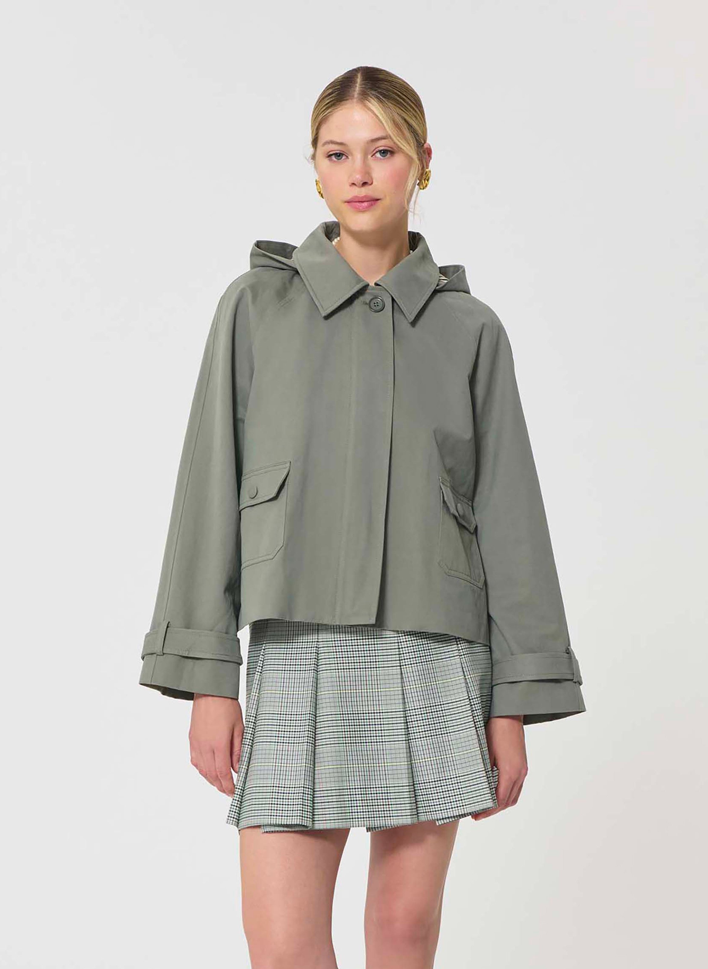 Trench isaure TARA JARMON Vert