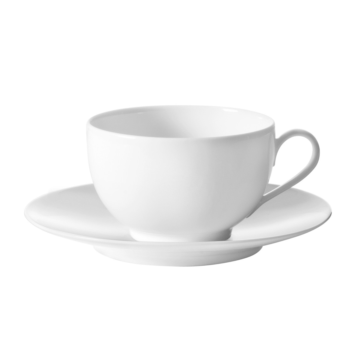 Envie blanc - 6 tasses et soucoupes thé MEDARD DE NOBLAT Blanc