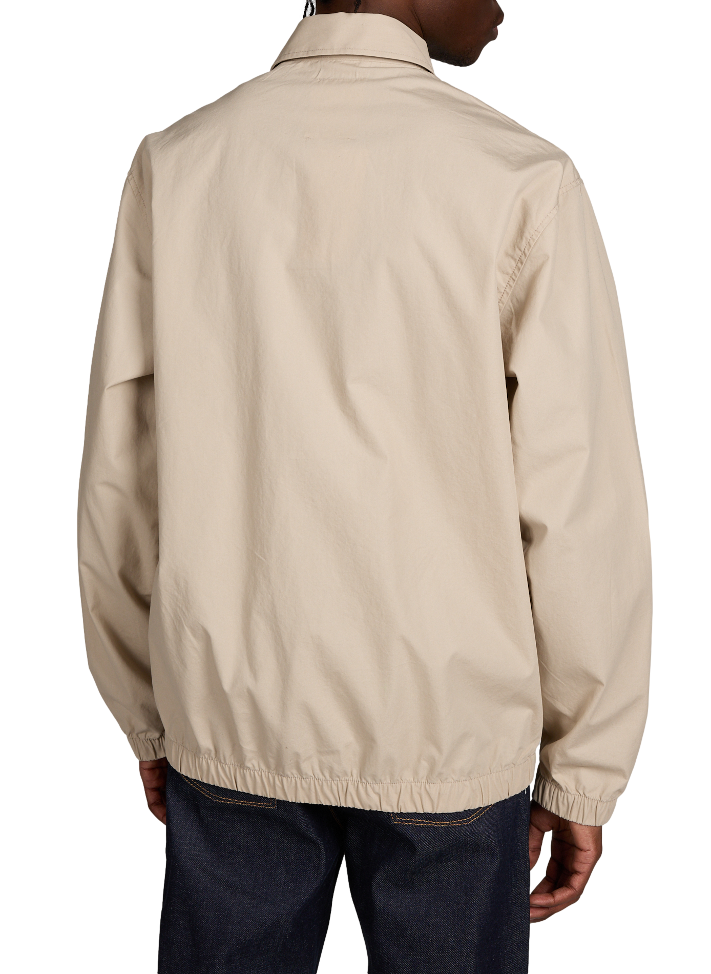 Blouson oversize en coton KNOWLEDGE COTTON Gris