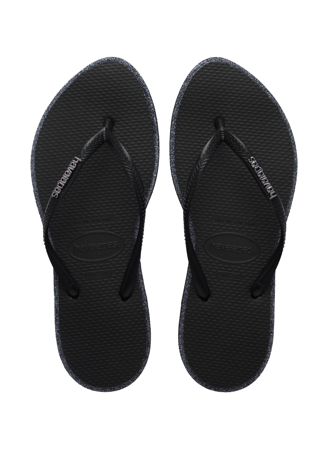 Tongs pointues Slim Point HAVAIANAS Noir