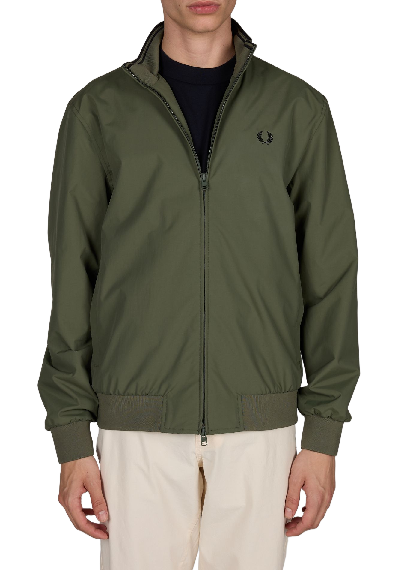 Blouson col montant  FRED PERRY Vert
