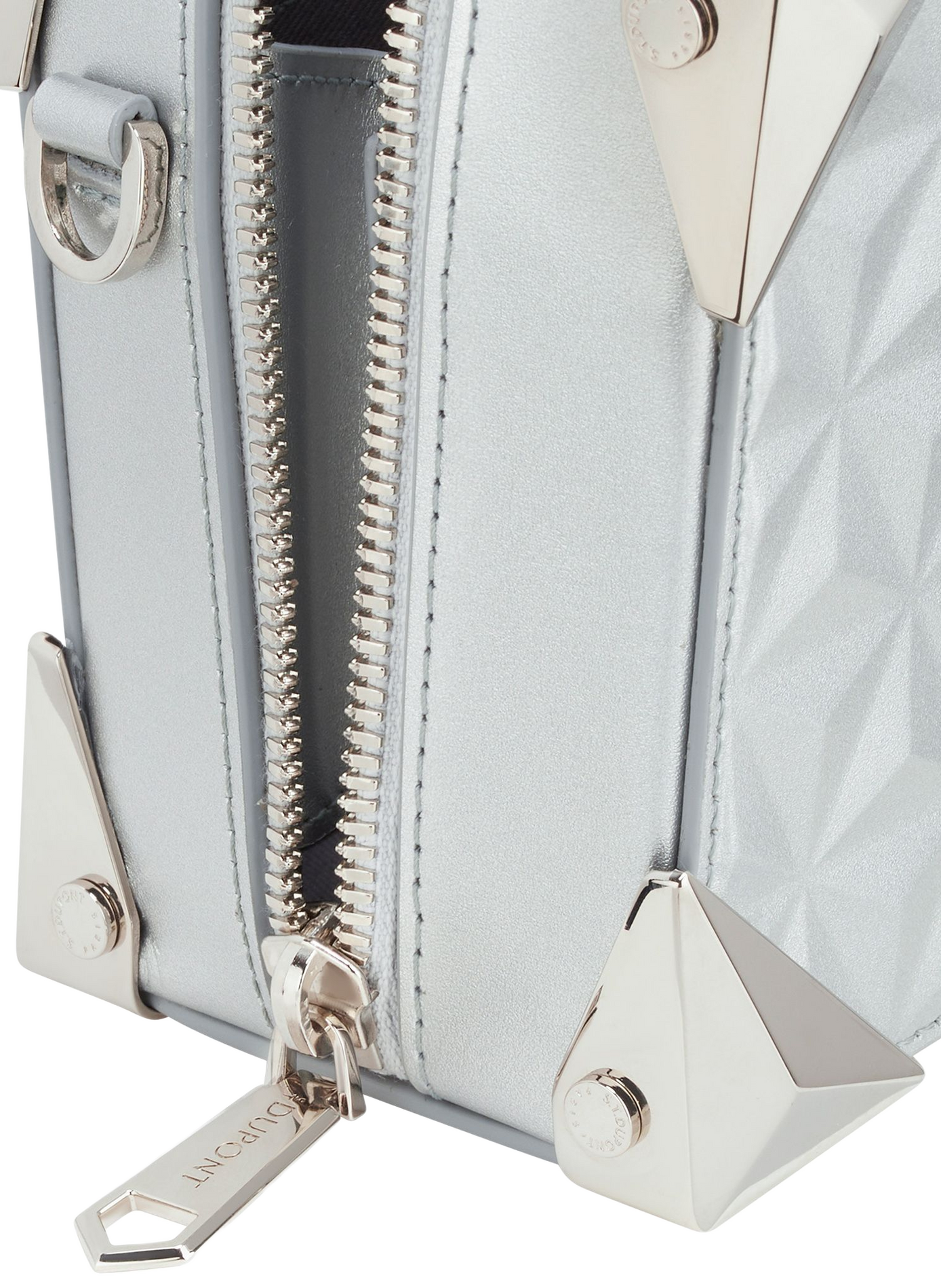 Trunk Tasche Apex aus Leder S.T. DUPONT Silber