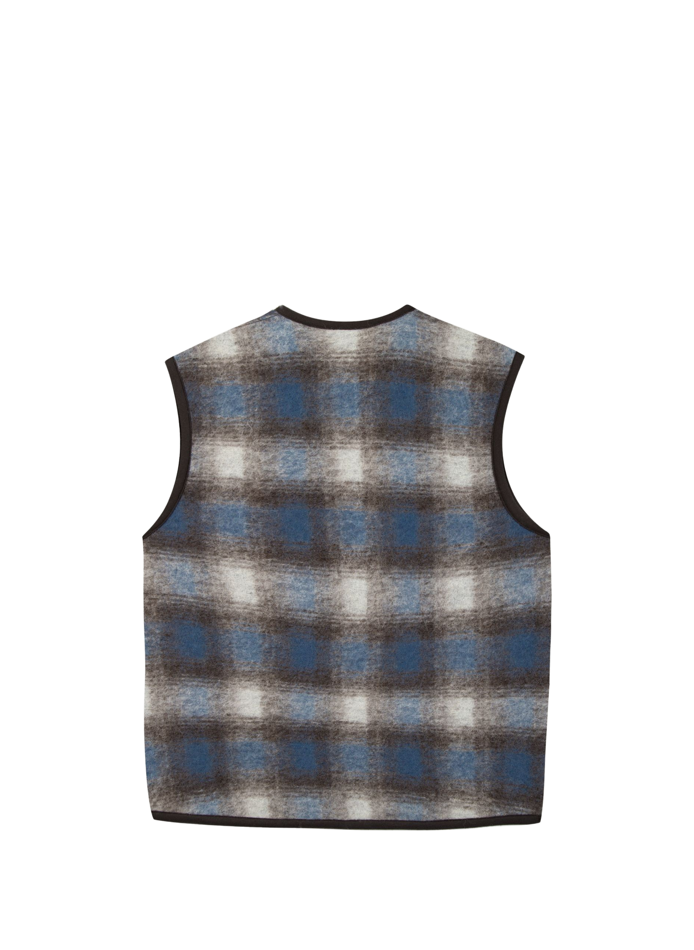 Fourcade sleeveless wool blend vest MAISON LABICHE Brown