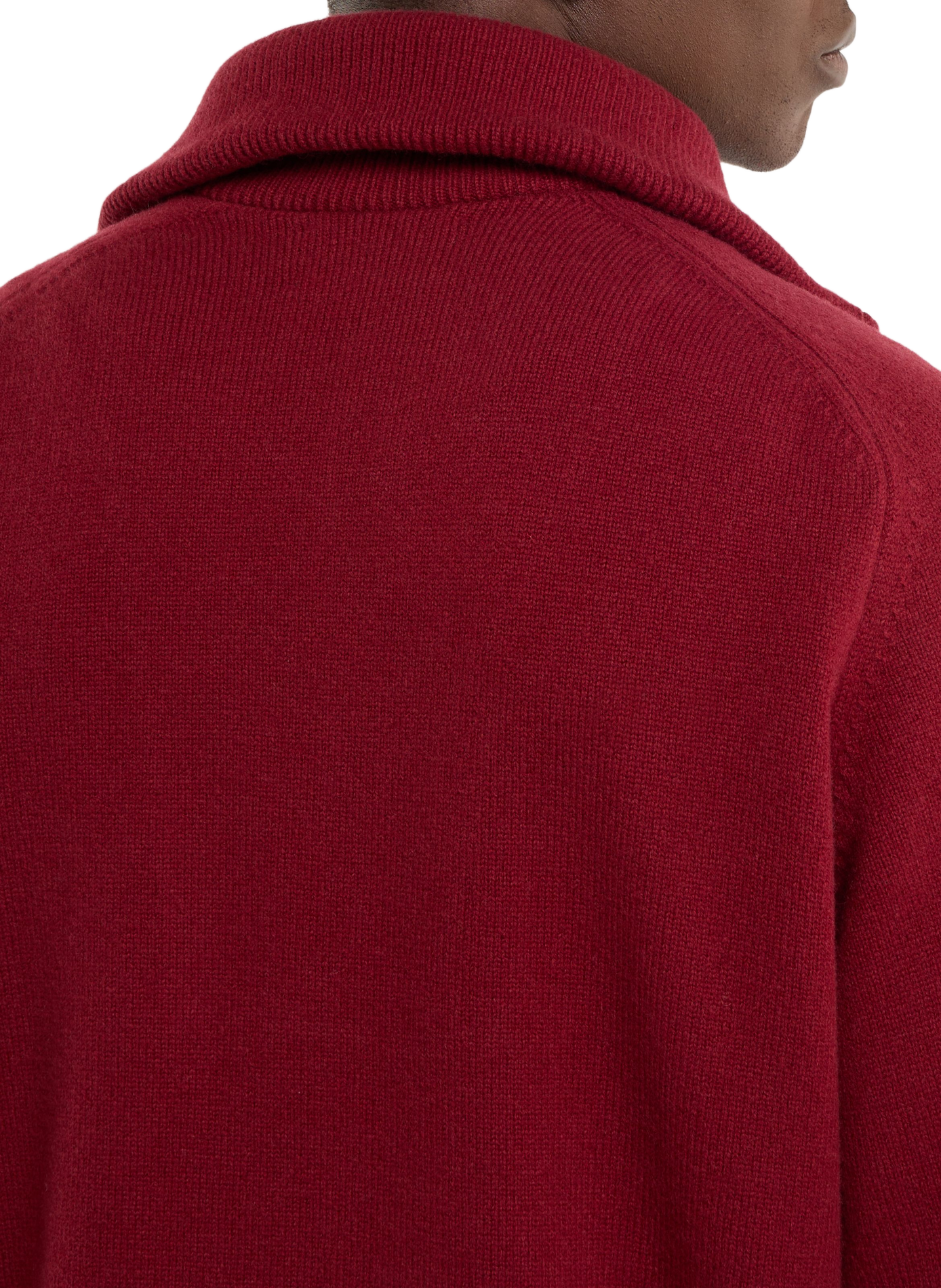 Pullover mit Stehkragen aus Wolle SAISON 1865 Rot