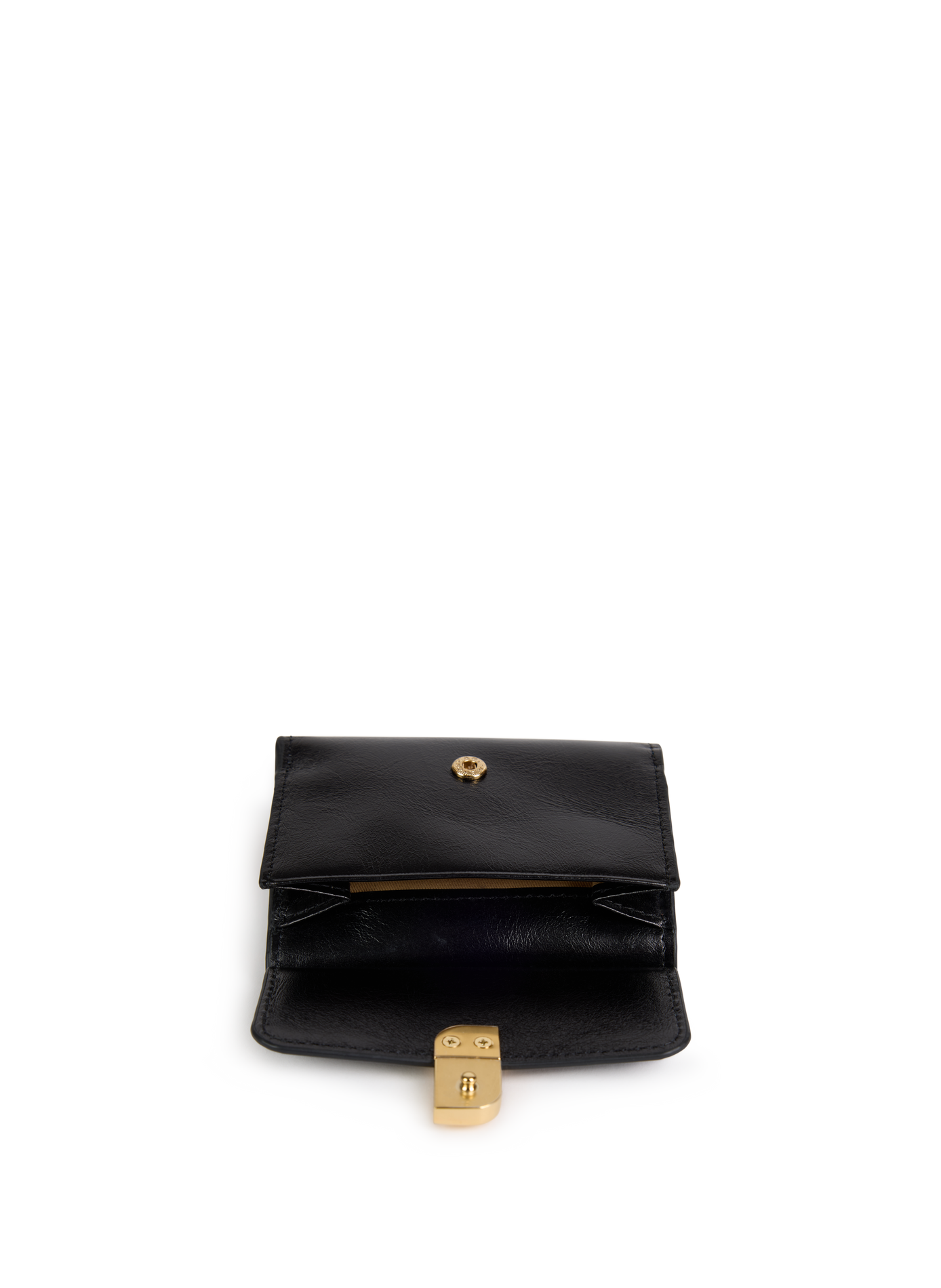 Portefeuille en cuir  NAT & NIN Noir