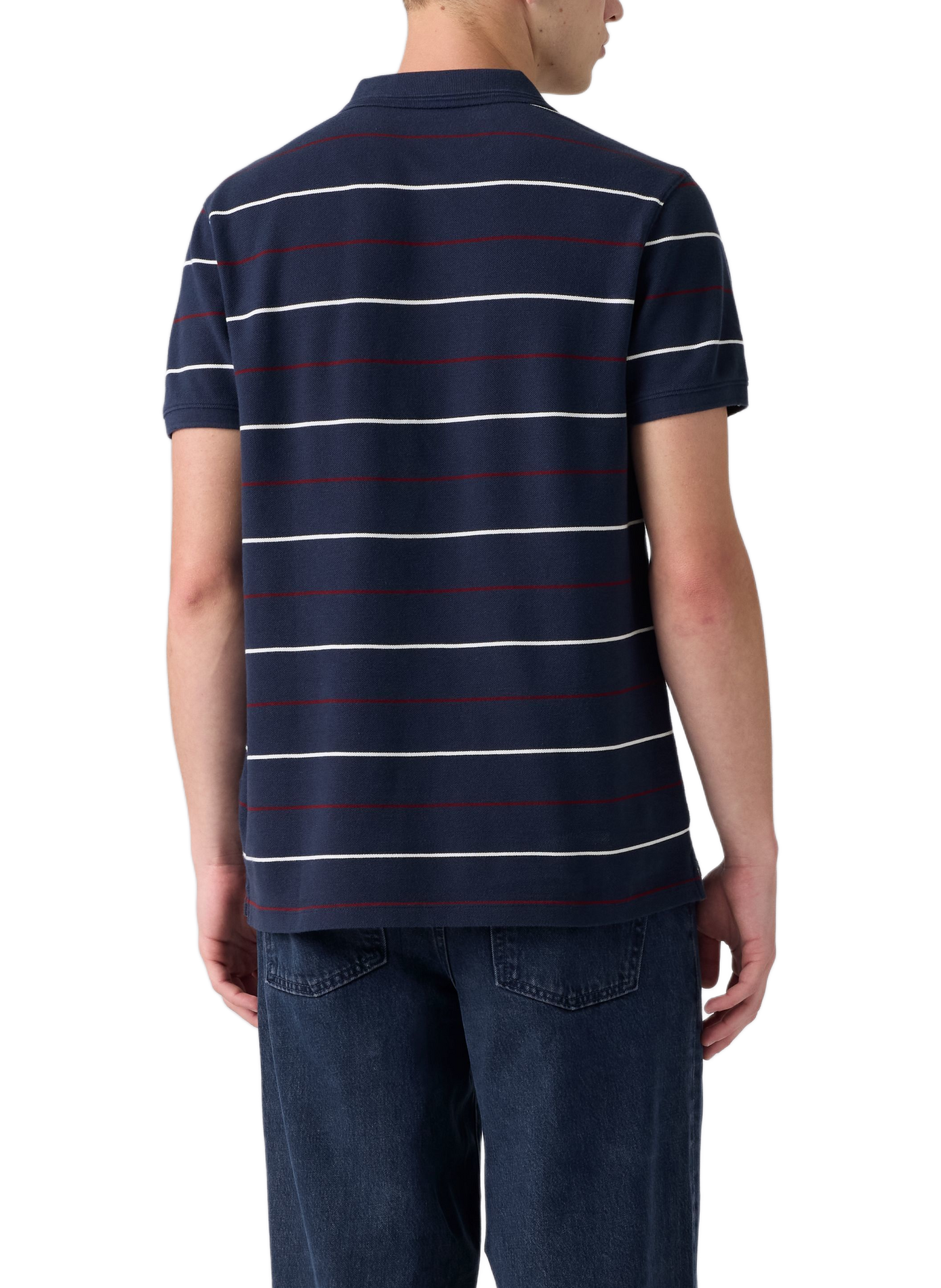 Straight cotton polo shirt | Blue LEVI'S Men