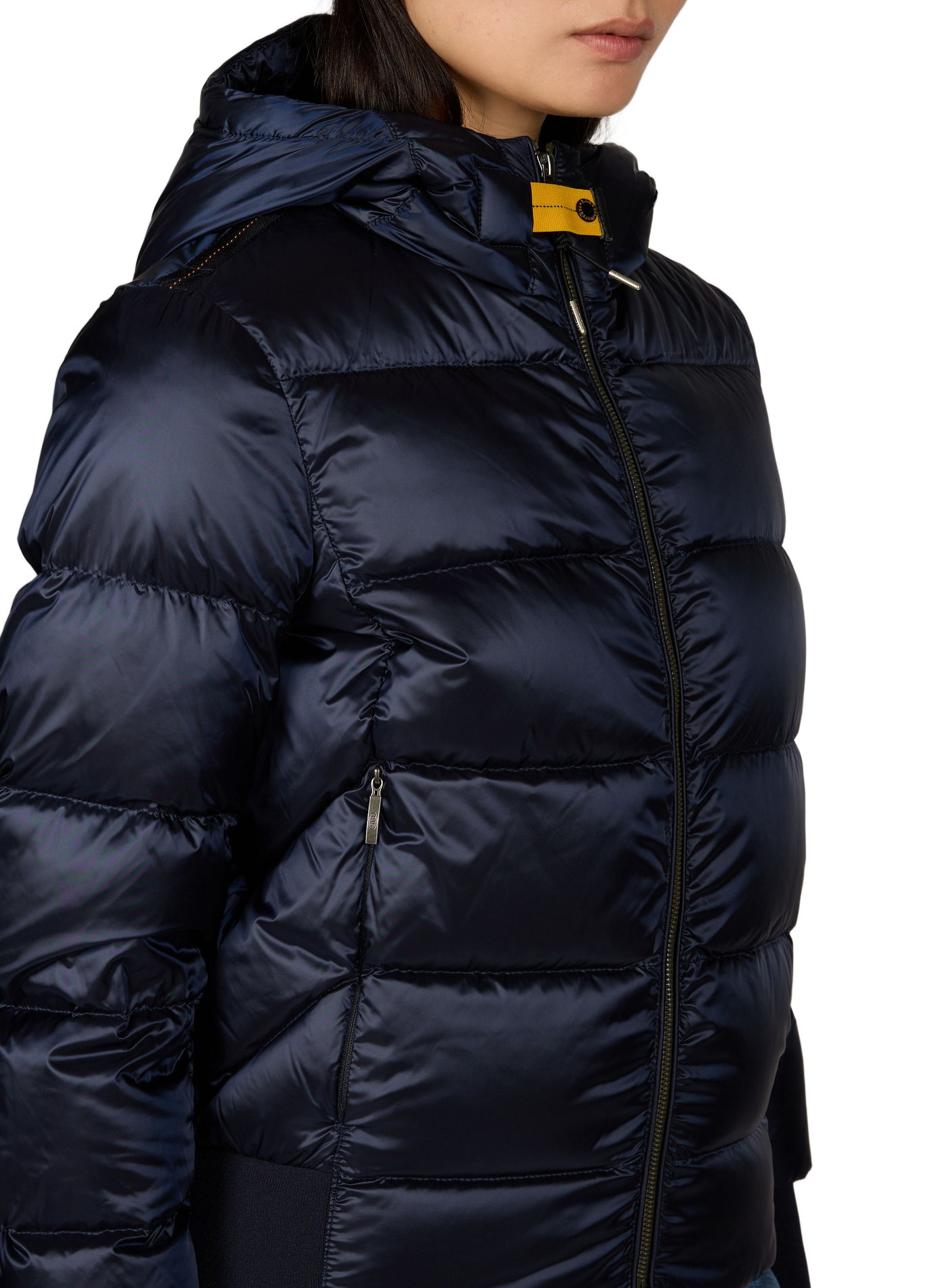 Doudoune droite Maria à capuche  PARAJUMPERS Bleu
