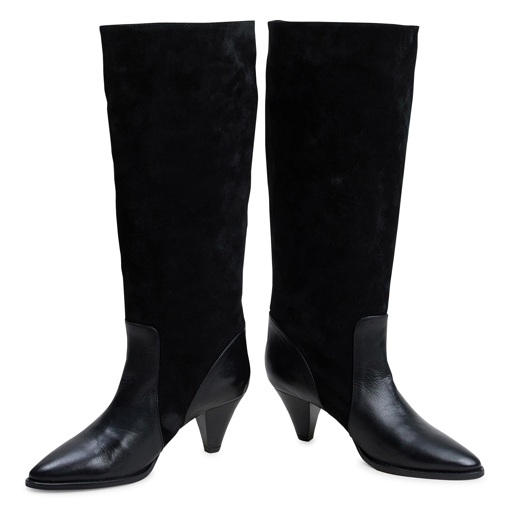Bottes en cuir leonore JONAK Noir