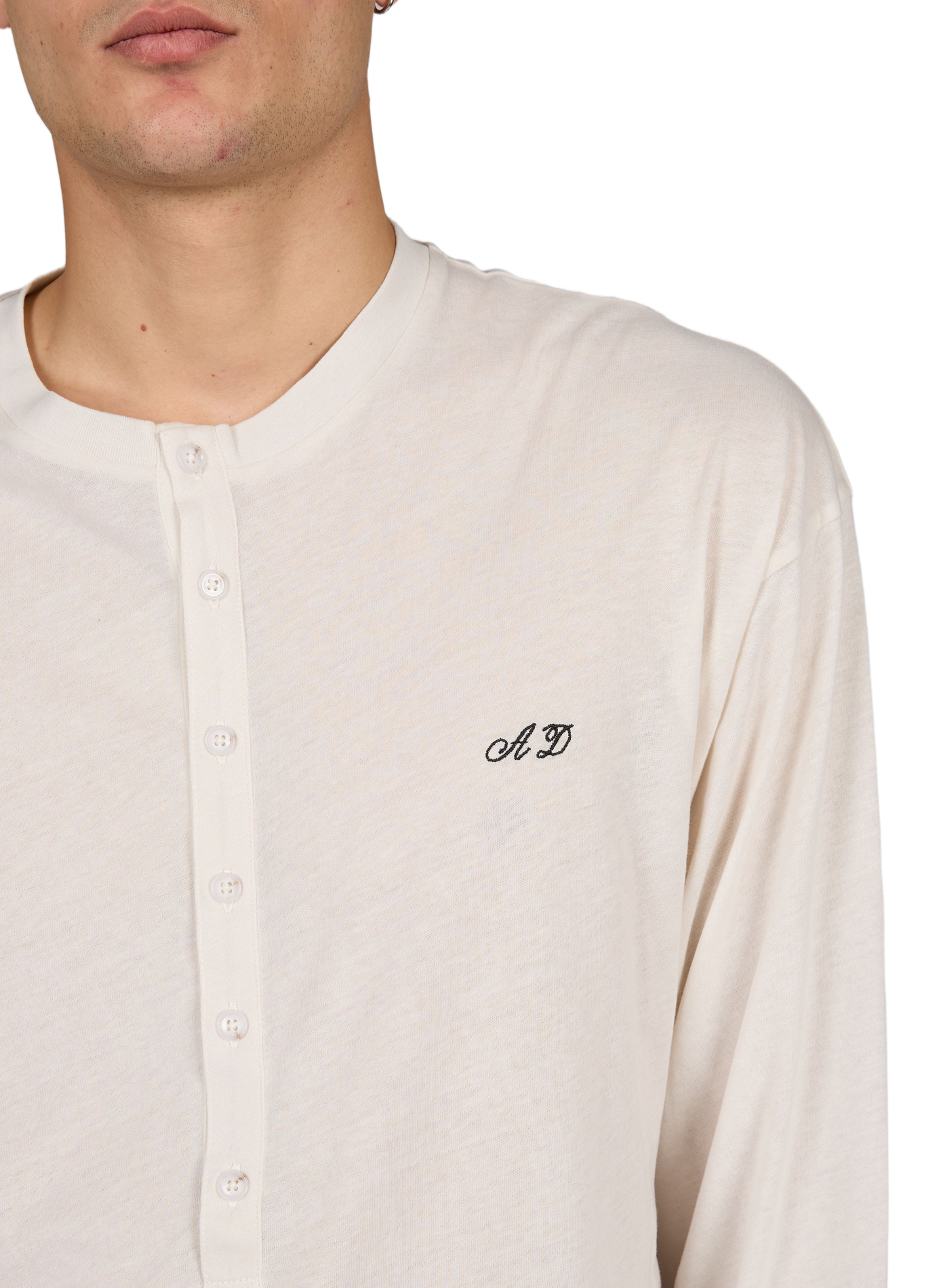 Straight cotton t-shirt ANN DEMEULEMEESTER White
