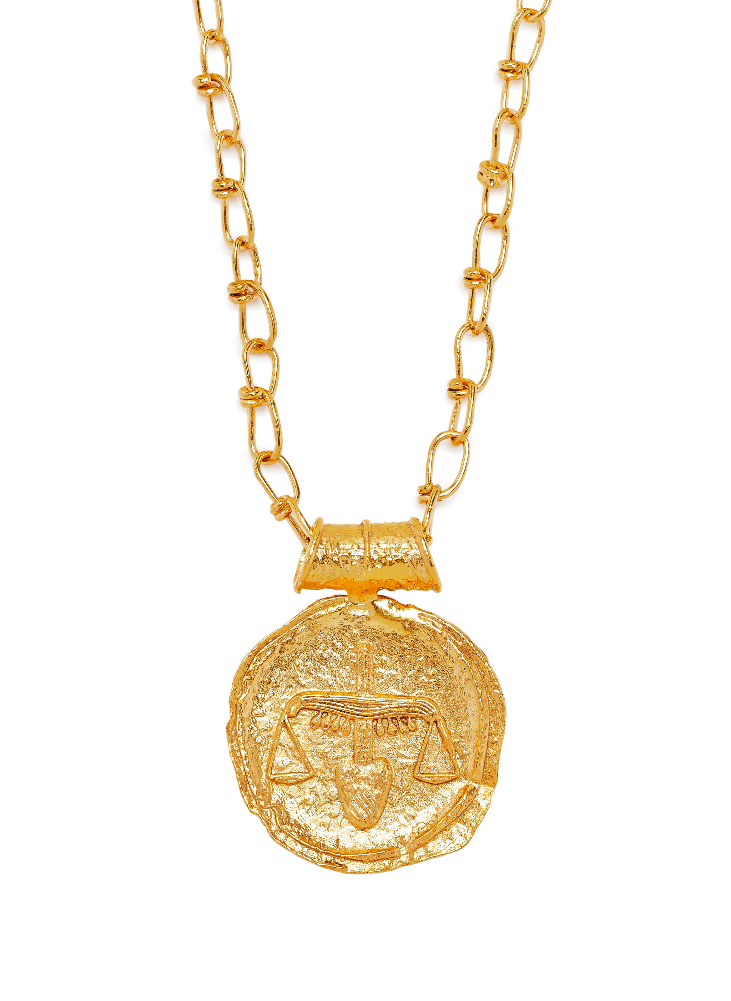 Collier avec pendentif Balance