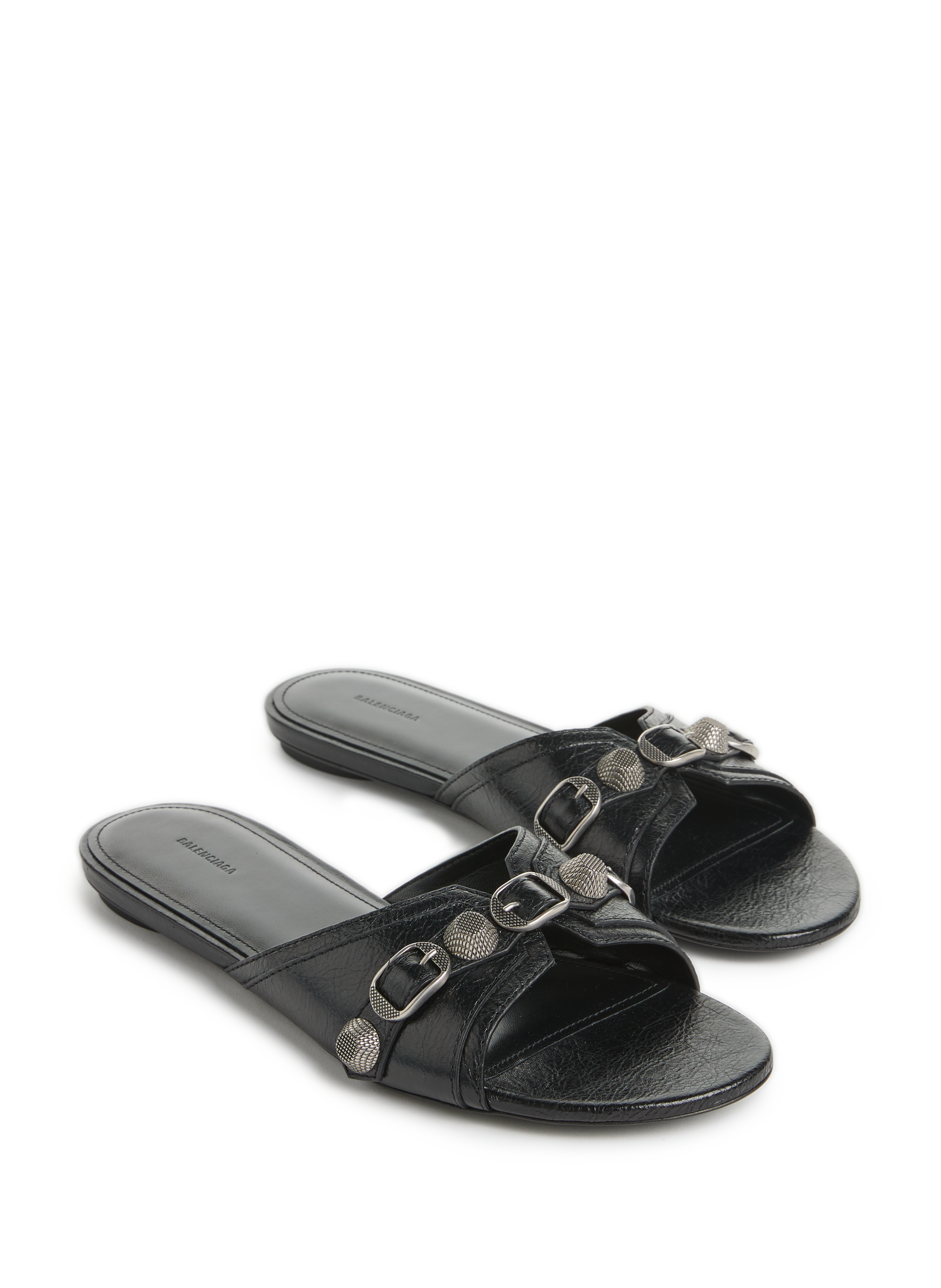 Sandales Cagole en cuir