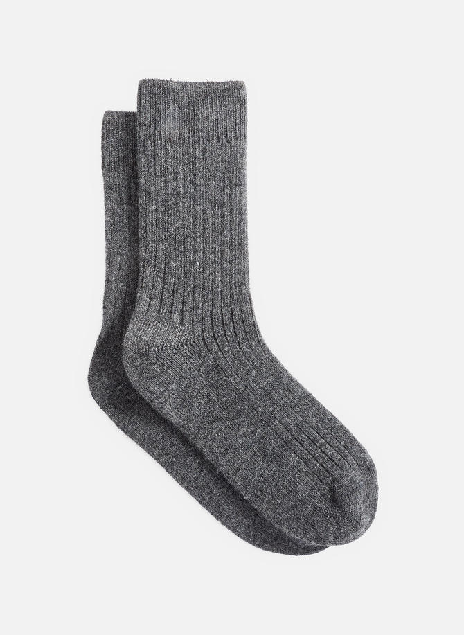 Merino wool and organic cotton-blend socks COLORFUL STANDARD