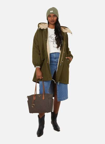 Parka kaki femme printemps hotsell
