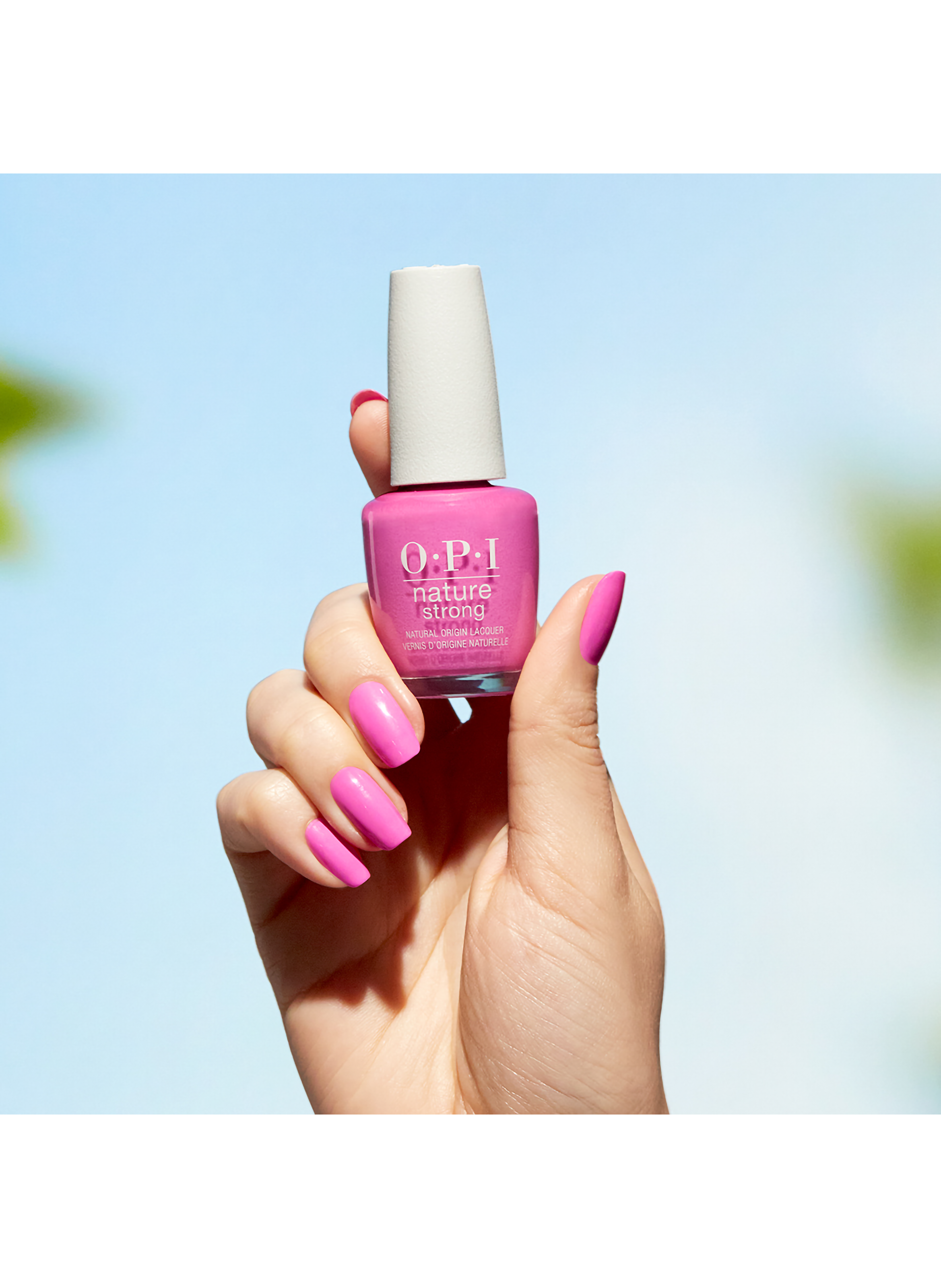 Emflowered - Nature Strong - Vegan Nail Polish OPI Rose