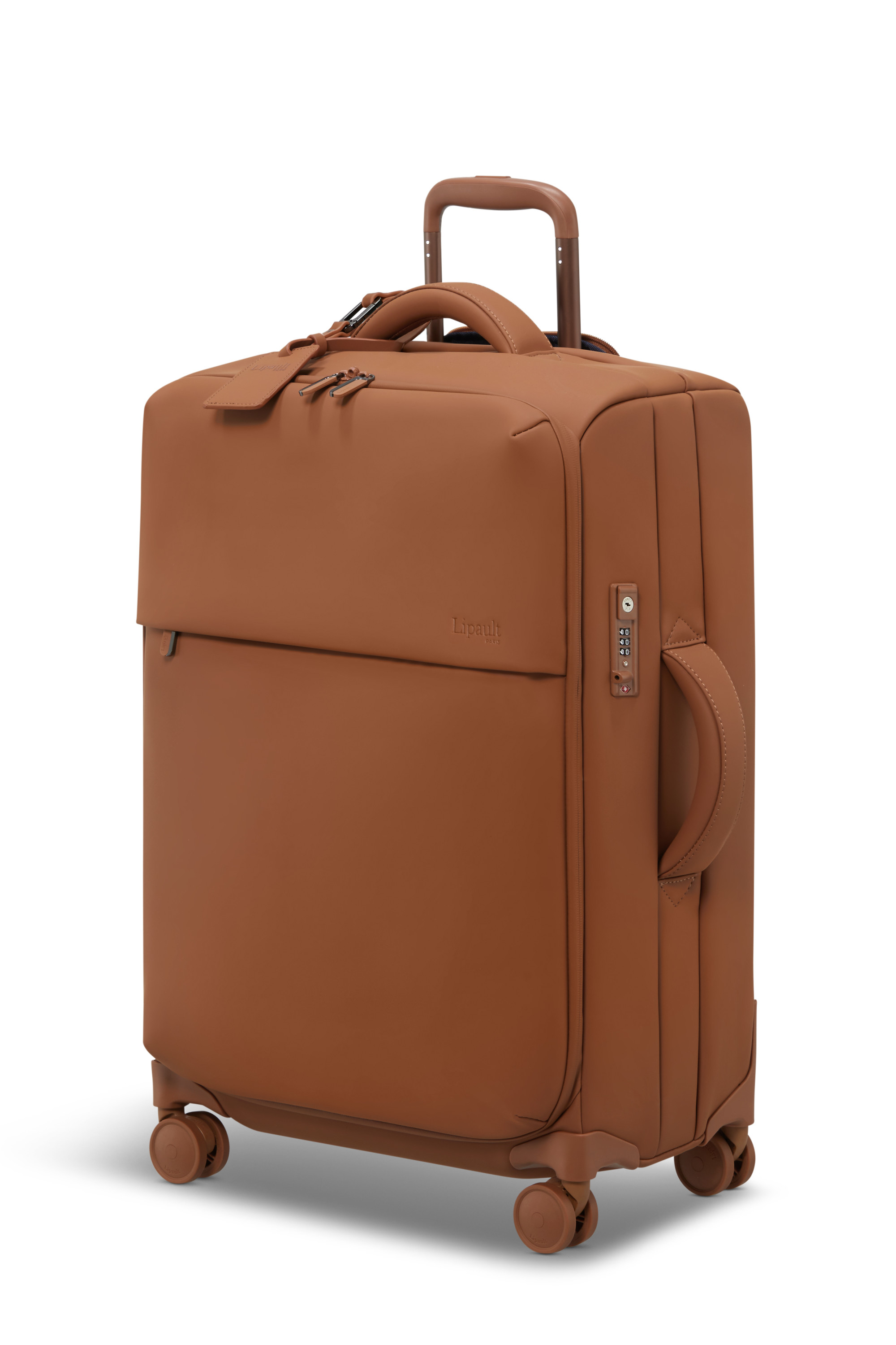 Lost in berlin valise 4 roues taille m LIPAULT PARIS Marron