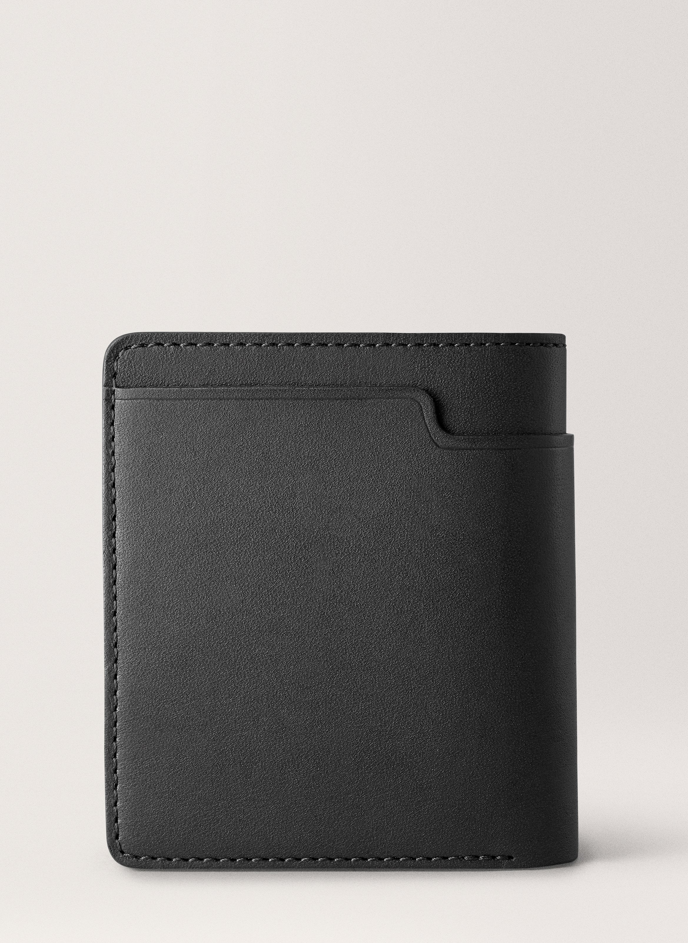 Portefeuille 'walden' en cuir vachetta CARL FRIEDRIK Noir