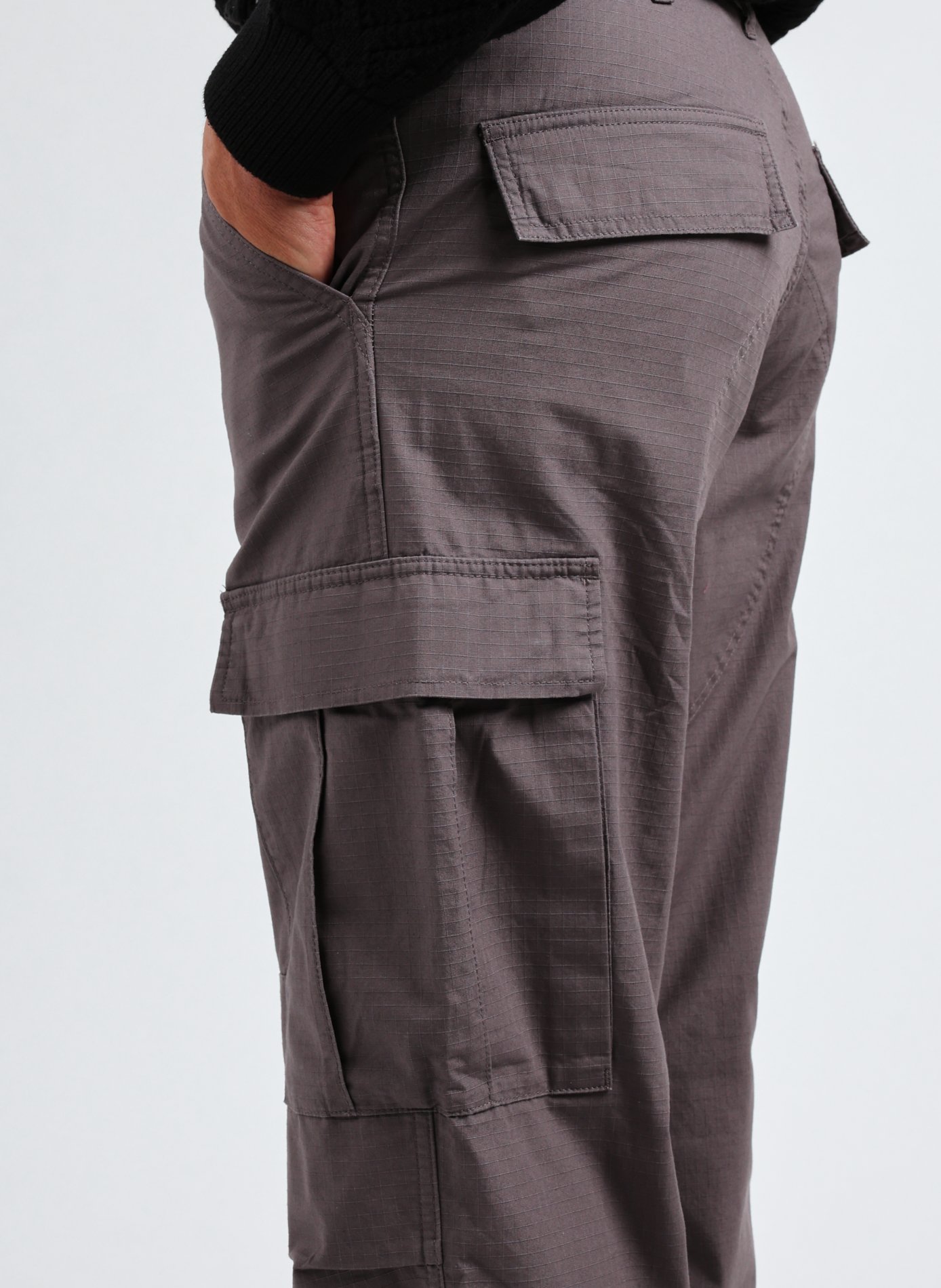 Pantalon cargo en coton CARHARTT WIP Gris
