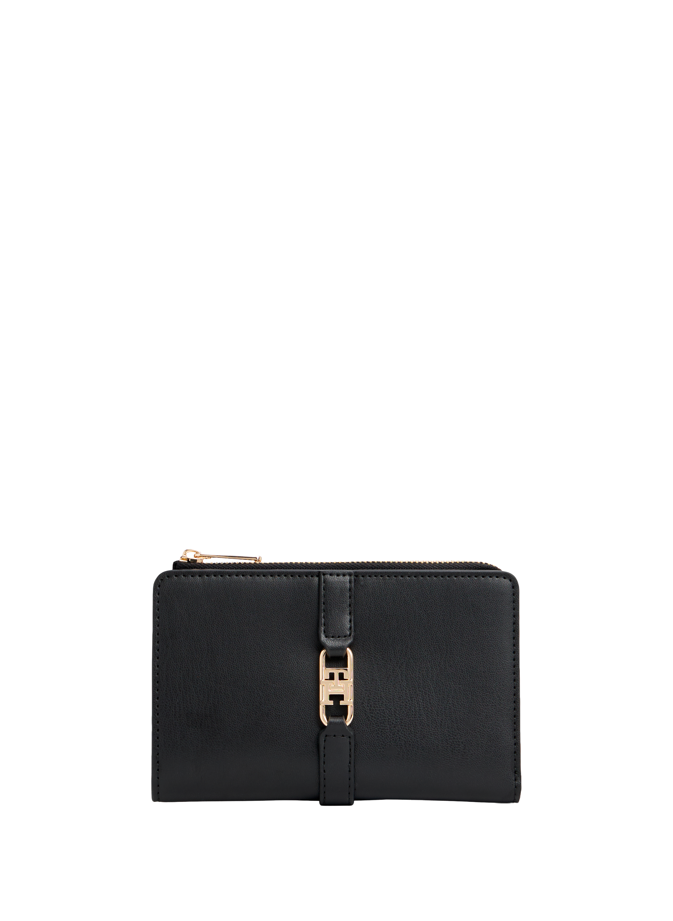 TOMMY HILFIGER Belted wallet Black