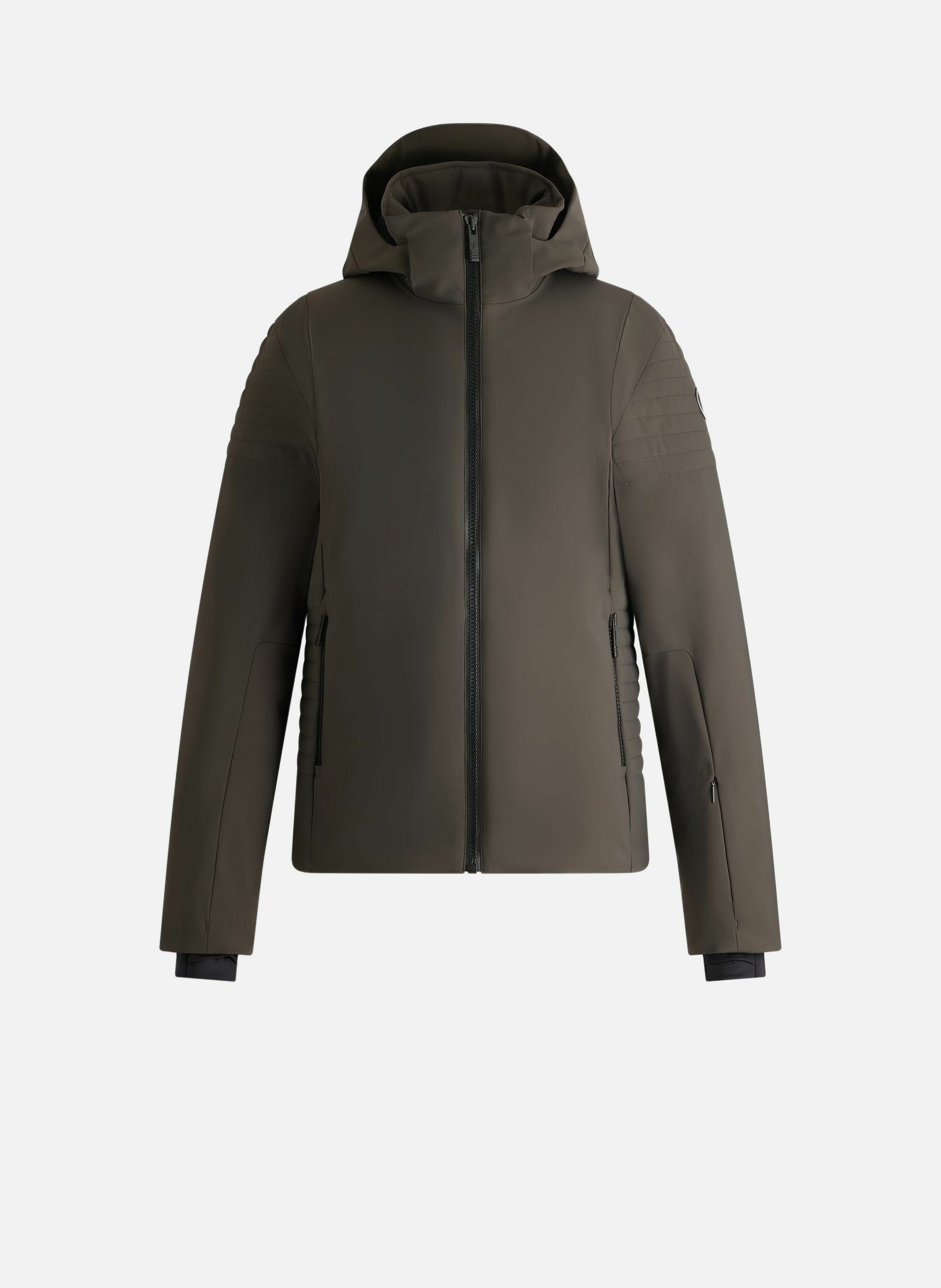 Veste de ski power col montant coupe regular FUSALP Vert