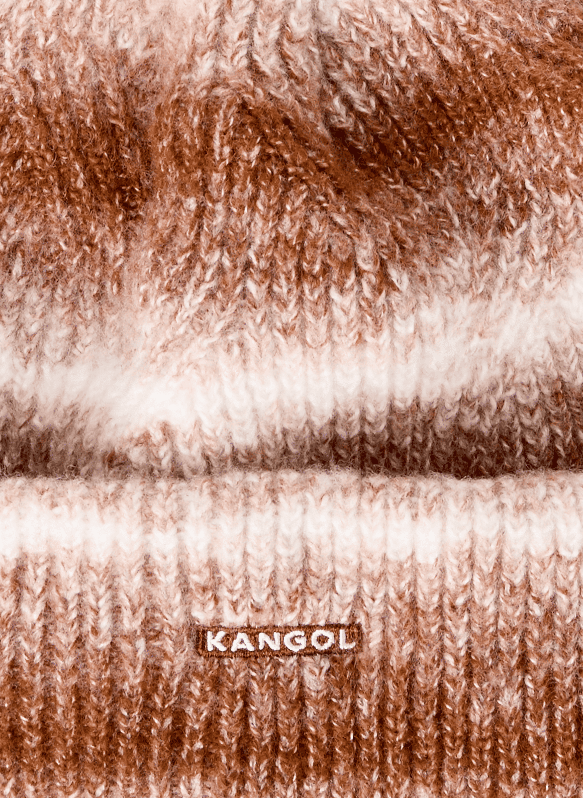 Logo beanie KANGOL Brown