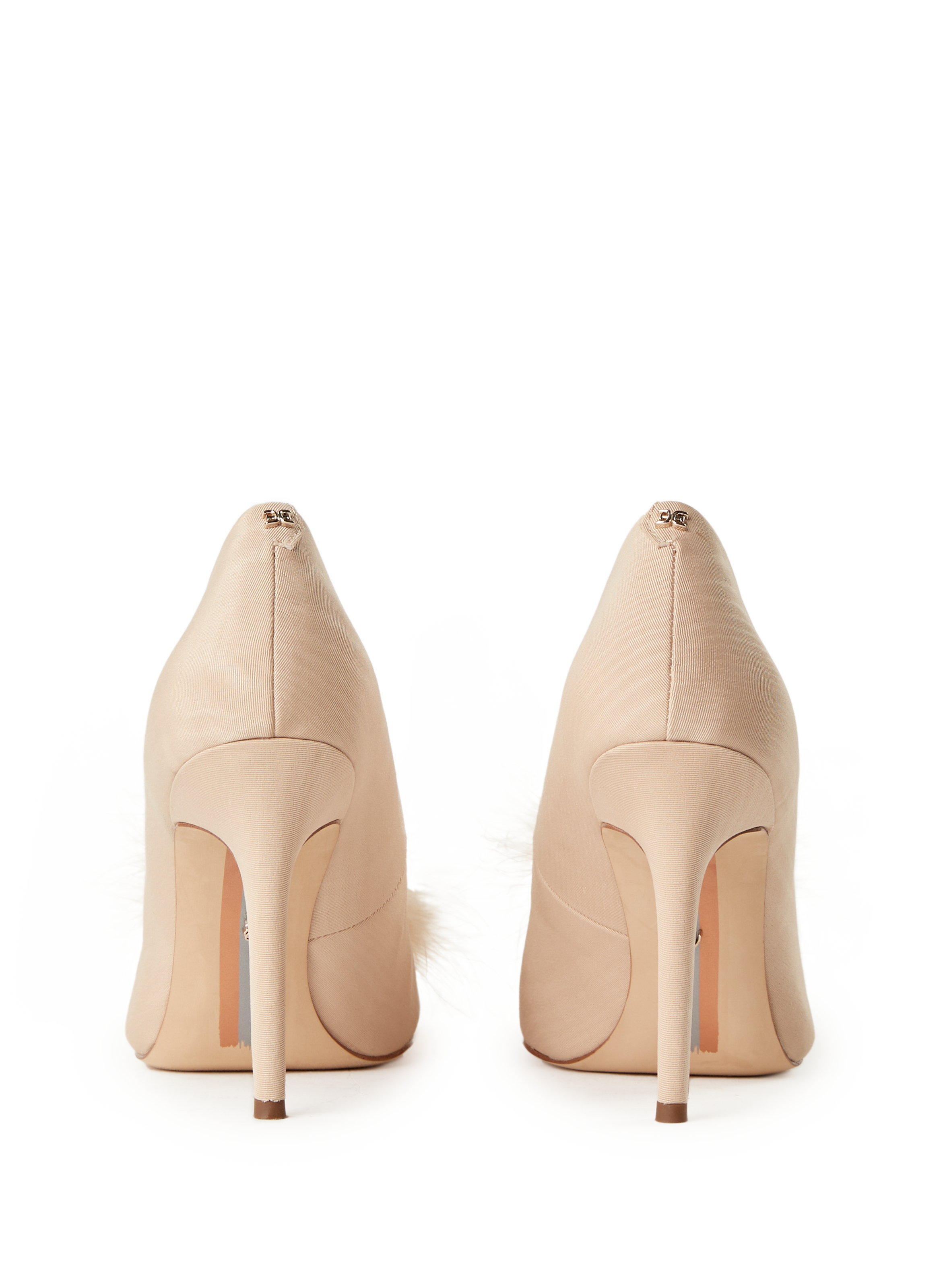 Escarpins Hazel à ponpom SAM EDELMAN Beige