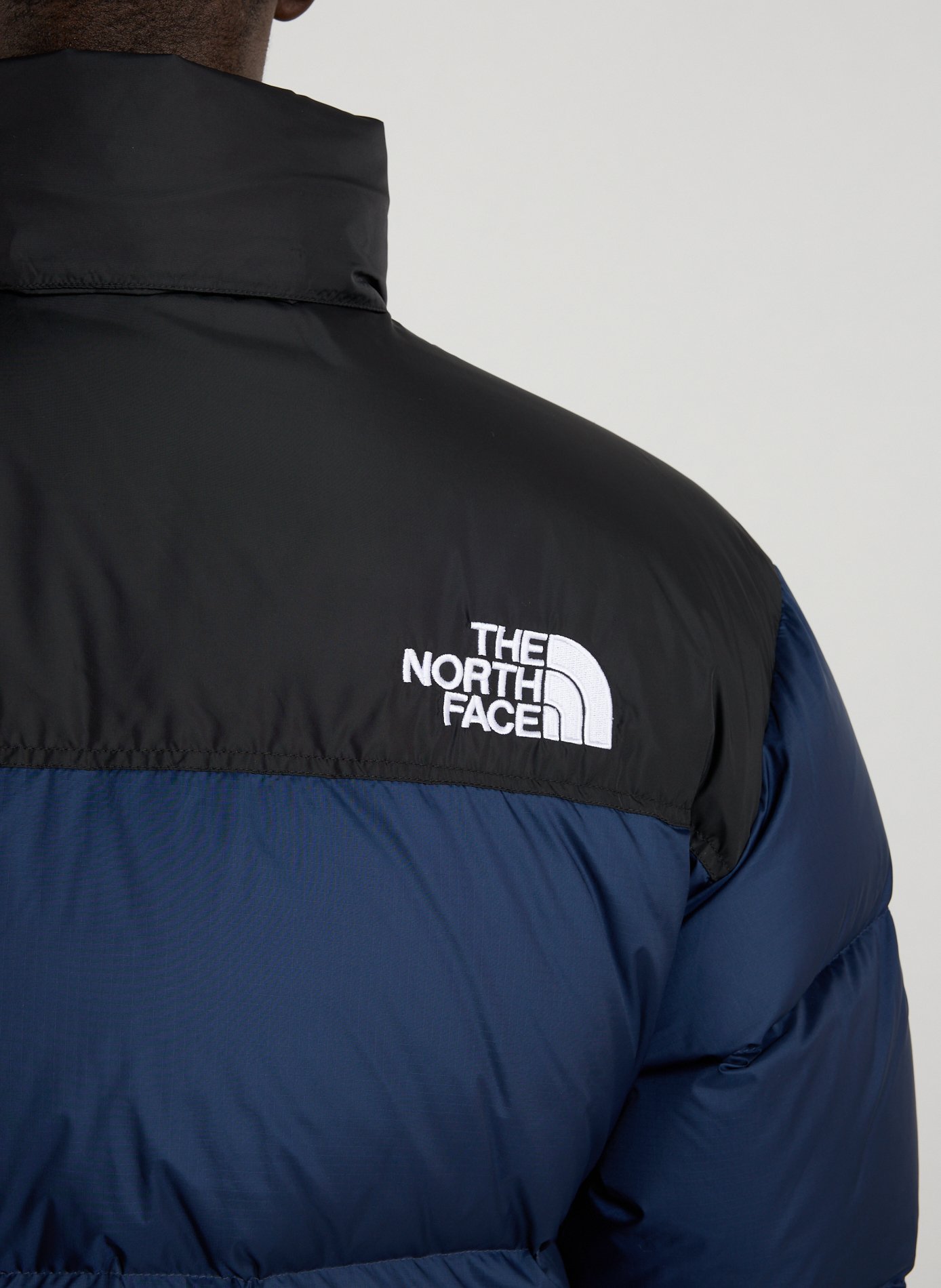 Quilted puffer jacket with retractable hood THE NORTH FACE Black