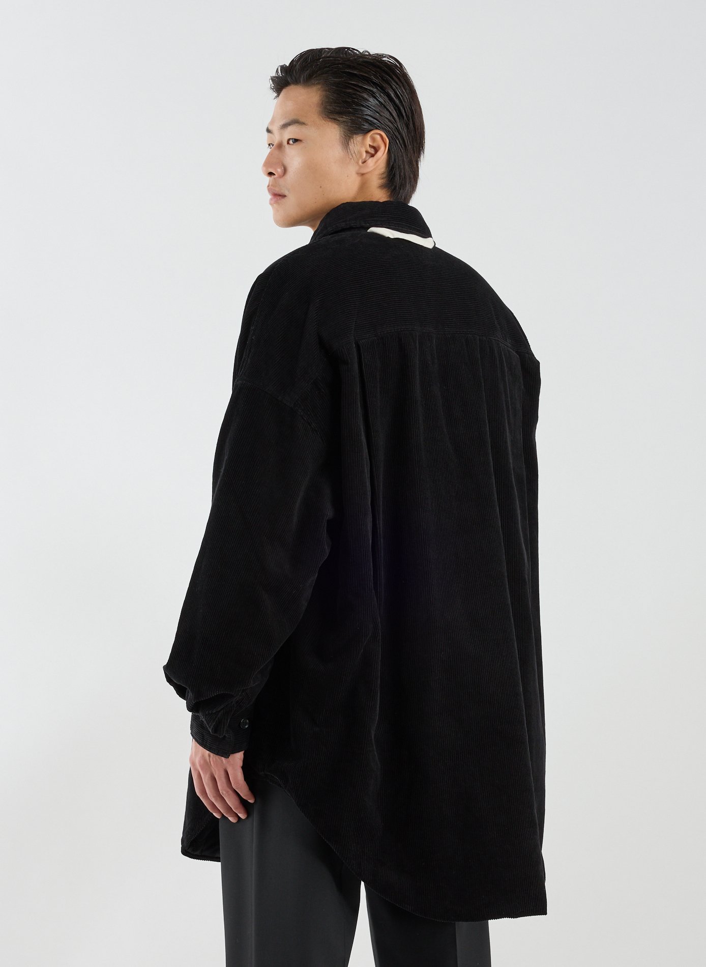 Oversized jacket with classic collar in cotton MERELY MADE Beige