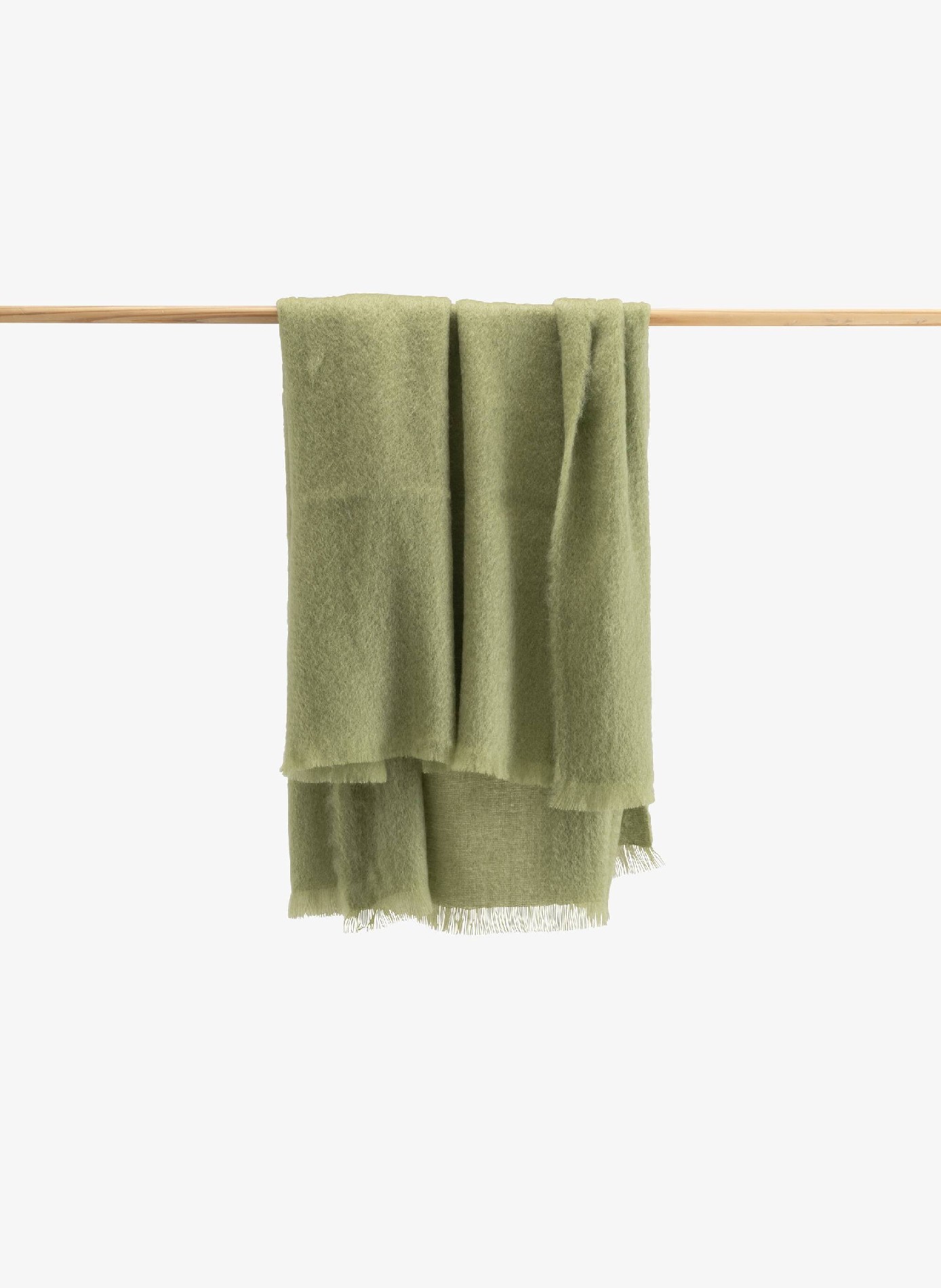 Plaid mohair CINNA Vert