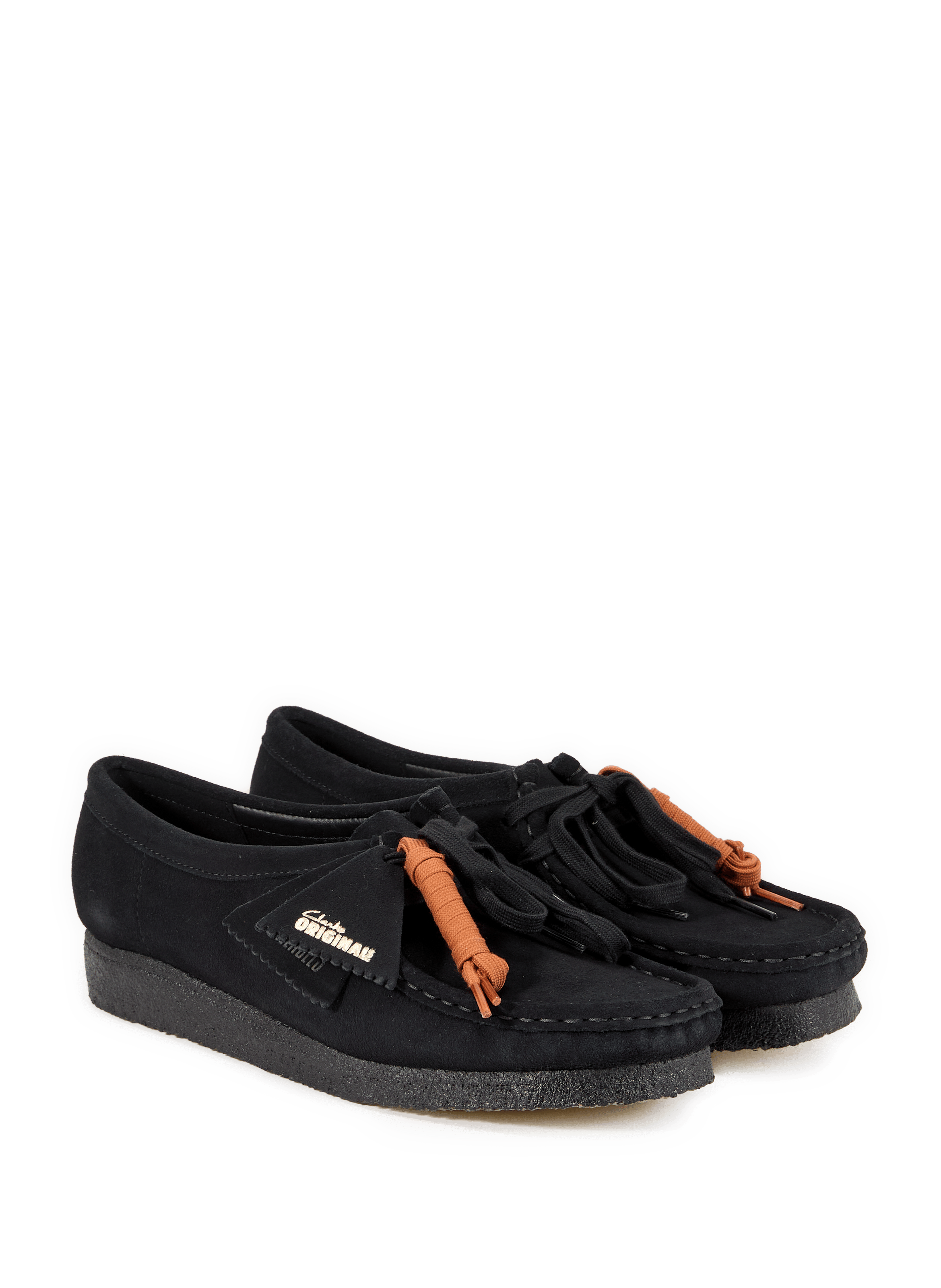 Mocassins en cuir velours CLARKS Noir