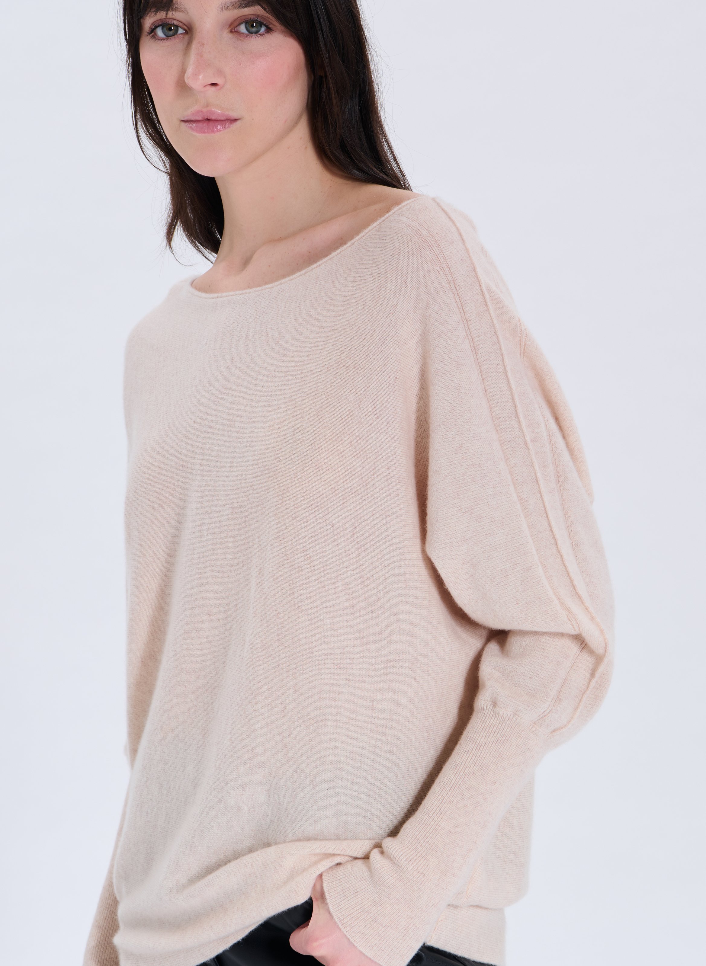 Pull  penseeboat ZAPA Beige