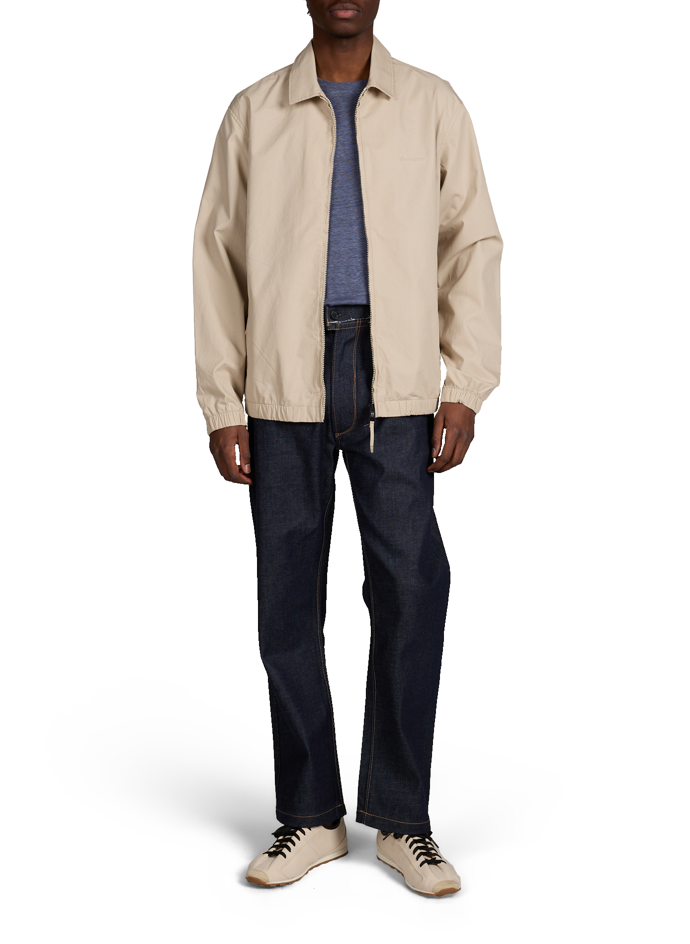 Blouson oversize en coton KNOWLEDGE COTTON Gris